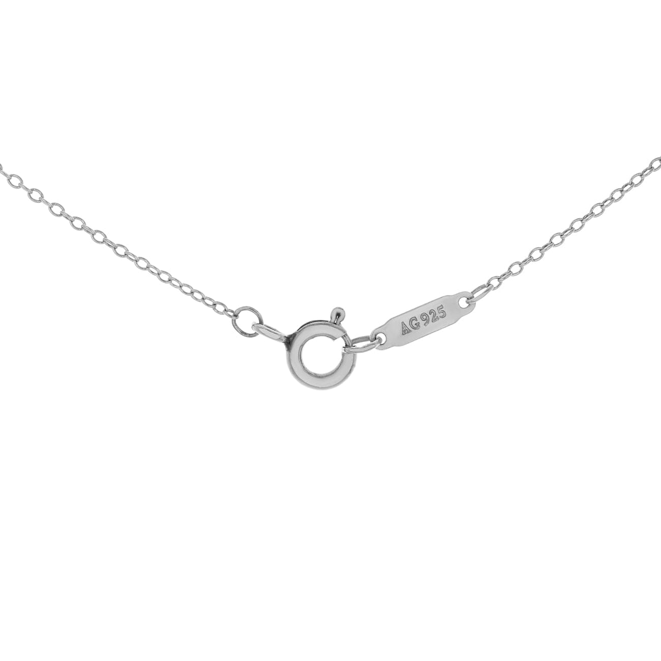Tiffany & Co. Sterling Silver Heart Tag Pendant Necklace