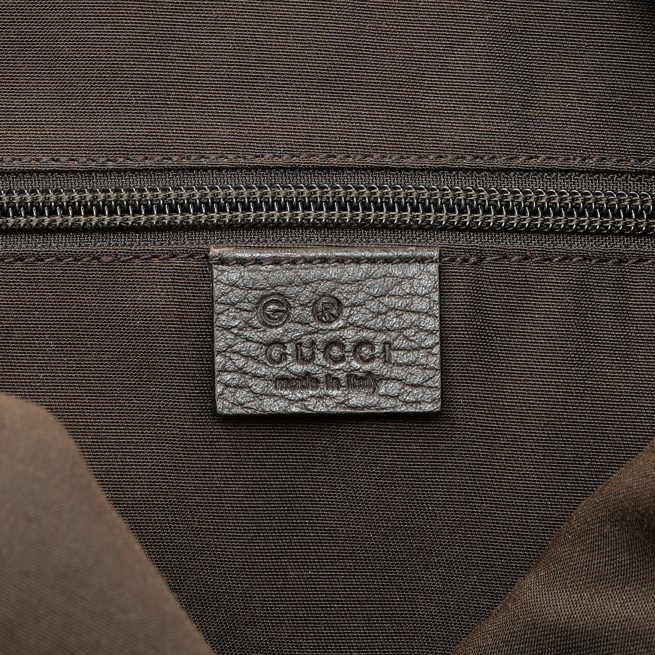 Gucci Brown Monogram Nylon Day Backpack