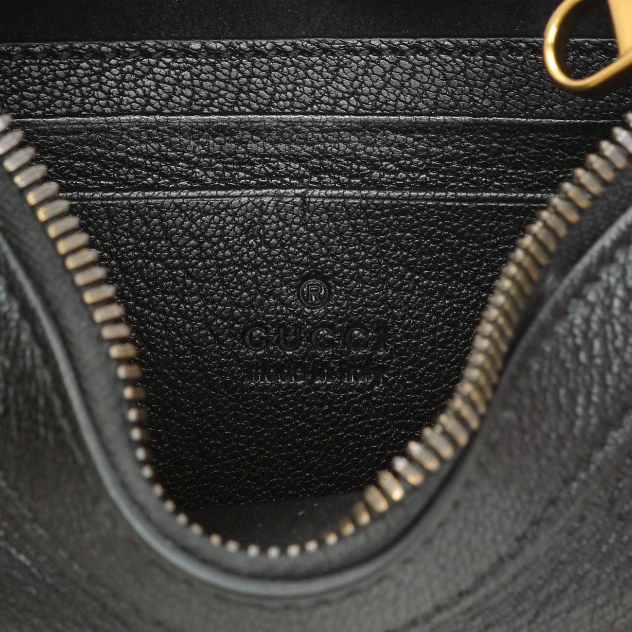 Gucci Black Goatskin Small Aphrodite Shoulder Bag
