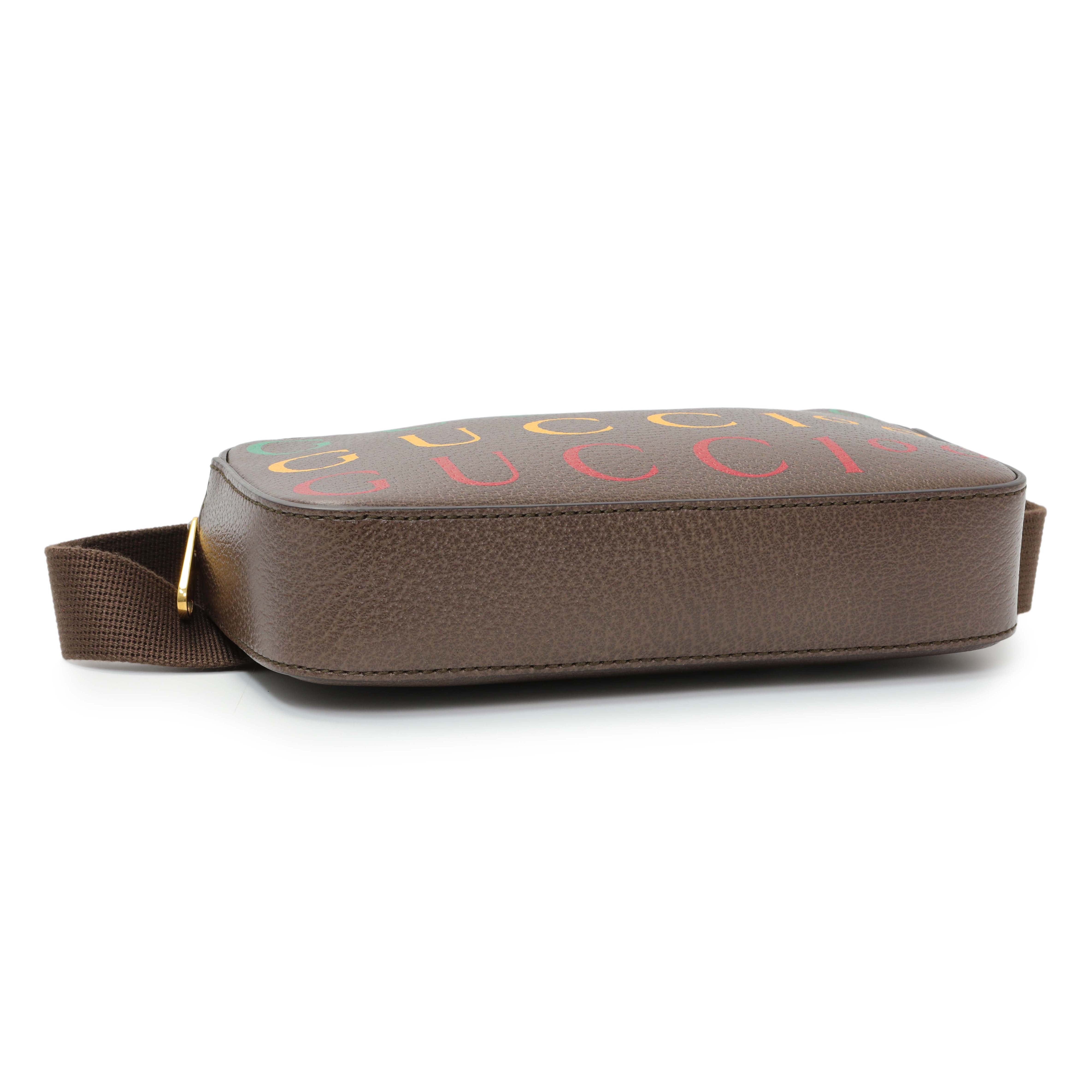 Gucci Textured Dollar Calfskin Gucci 100 Aria Belt Bag