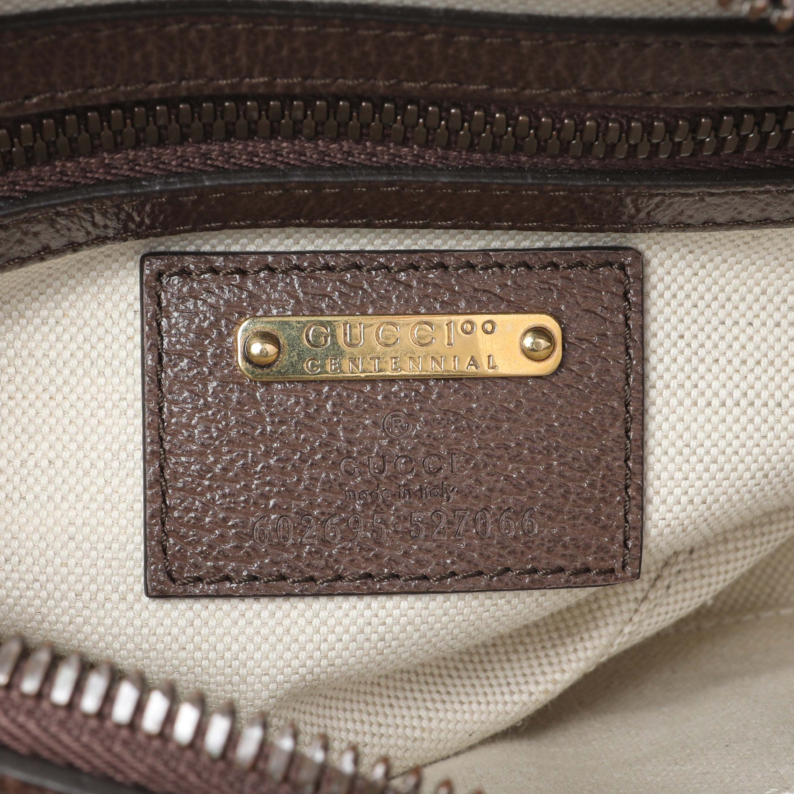 Gucci Textured Dollar Calfskin Gucci 100 Aria Belt Bag