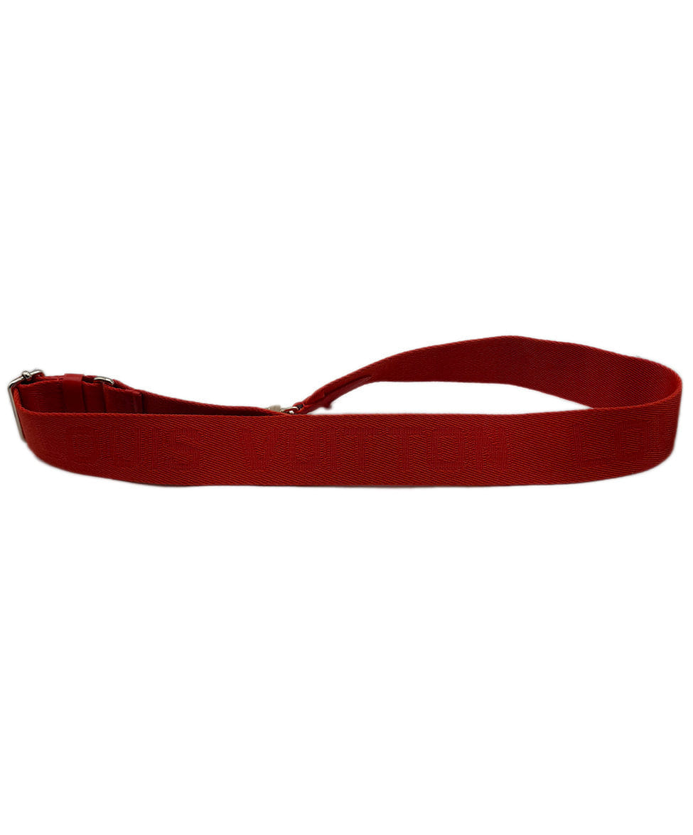 Louis Vuitton Orange Canvas Handbag Strap