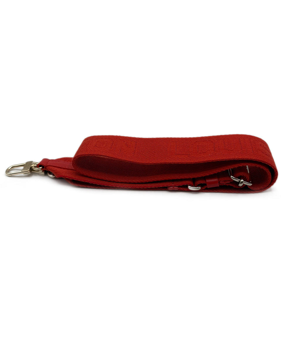 Louis Vuitton Orange Canvas Handbag Strap