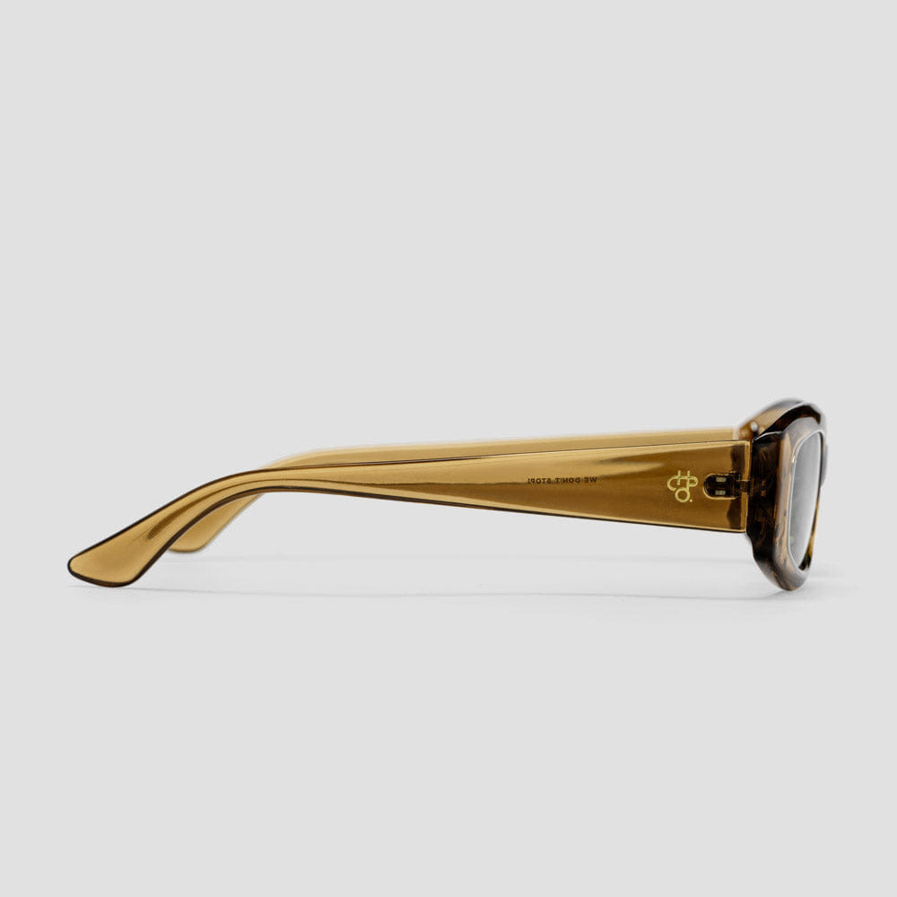 CHPO Skate Gaza Sunglasses Brown / Green
