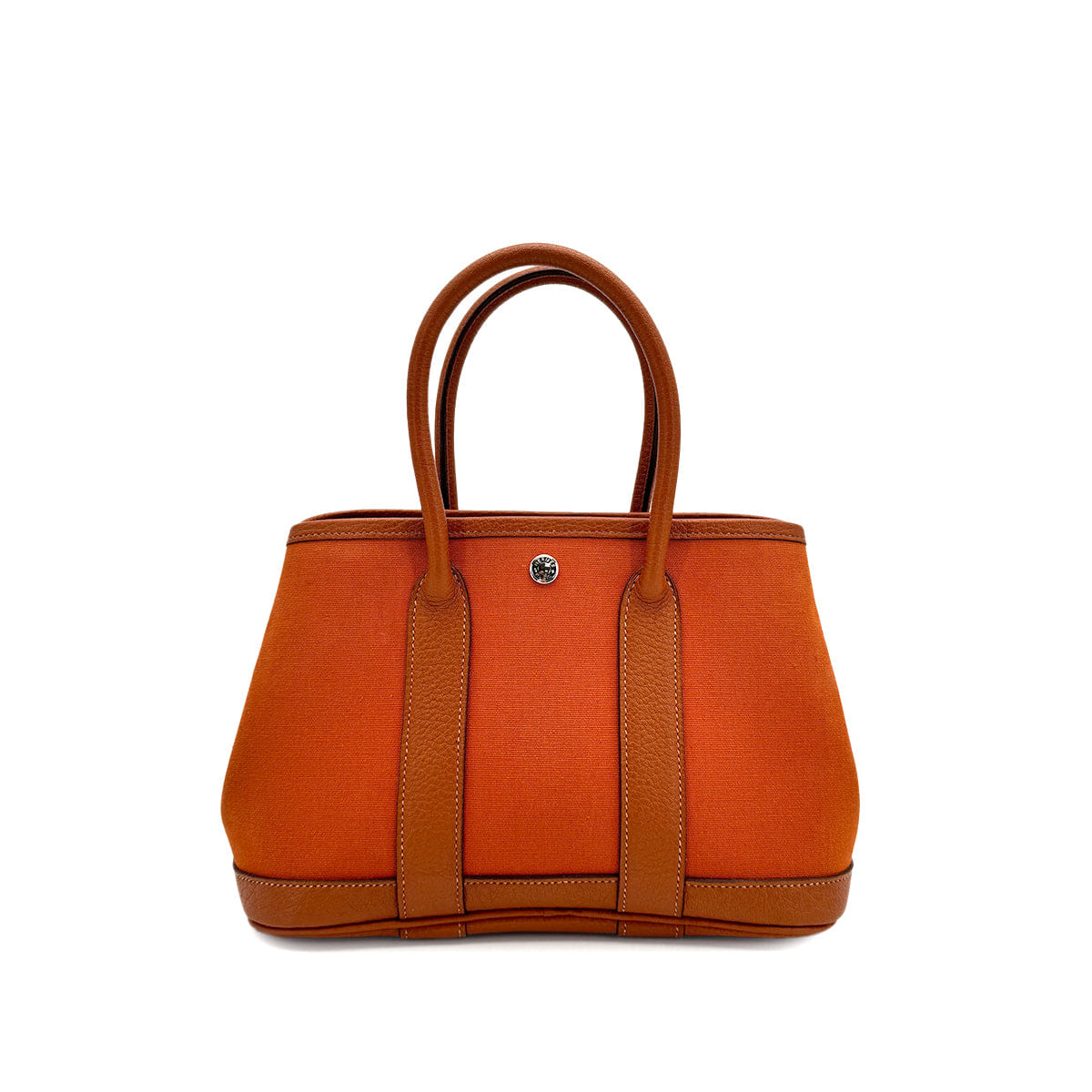 PURPOSE HERMES GARDEN PARTY TTPM POTIRON TOILE OFFICIER BUFFLE SKIPPER HAND BAG □I 90308251