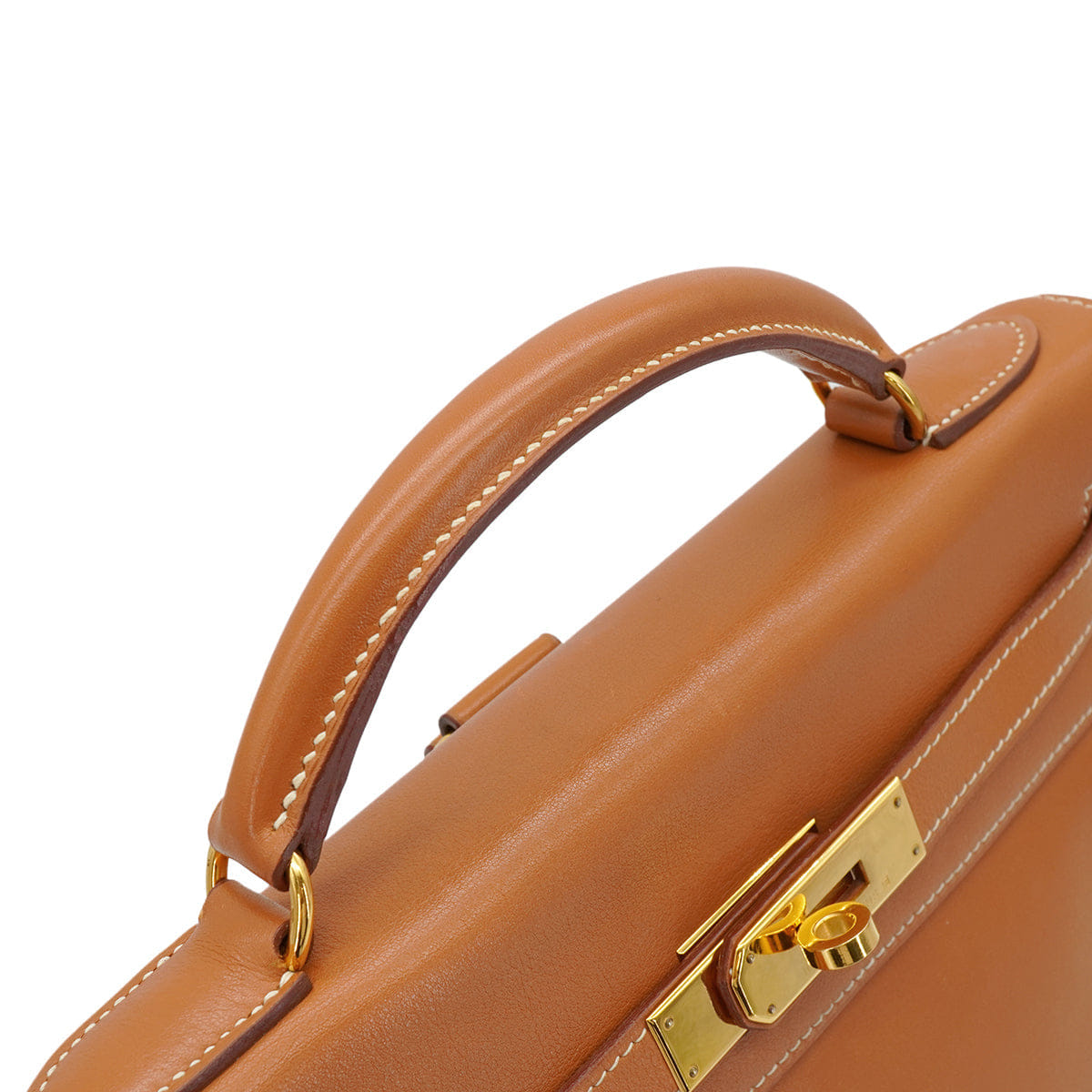 HERMES KELLY ADO GM GOLD VEAU GULLIVER BACKPACK 1999 SQUARE C GOLD HARDWARE 90334132