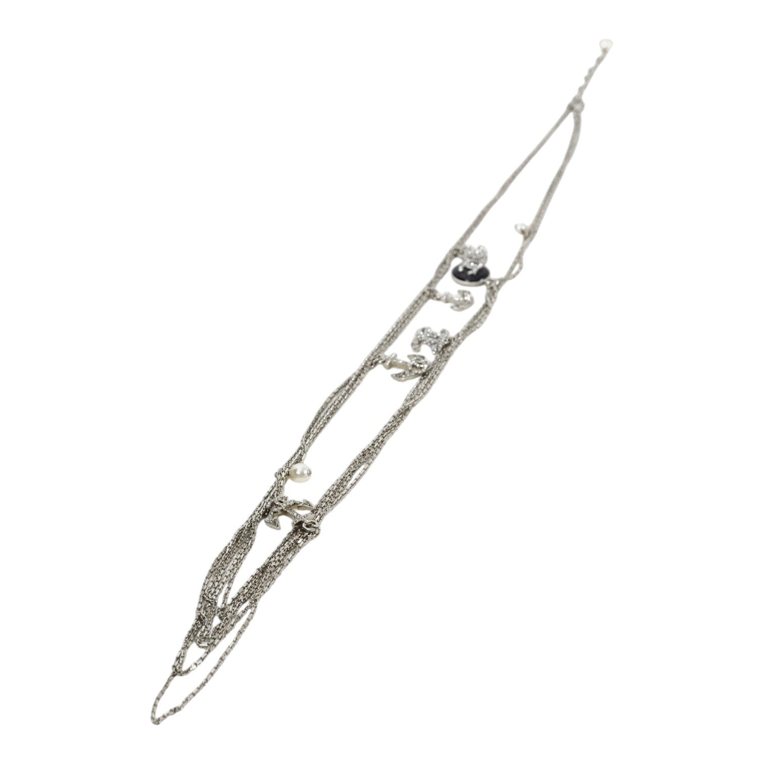 Chanel Anchor CC Logo Necklace