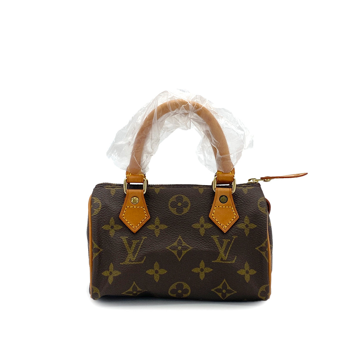 LOUIS VUITTON MONOGRAM MINI SPEEDY HAND BAG BROWN M41534 90325938