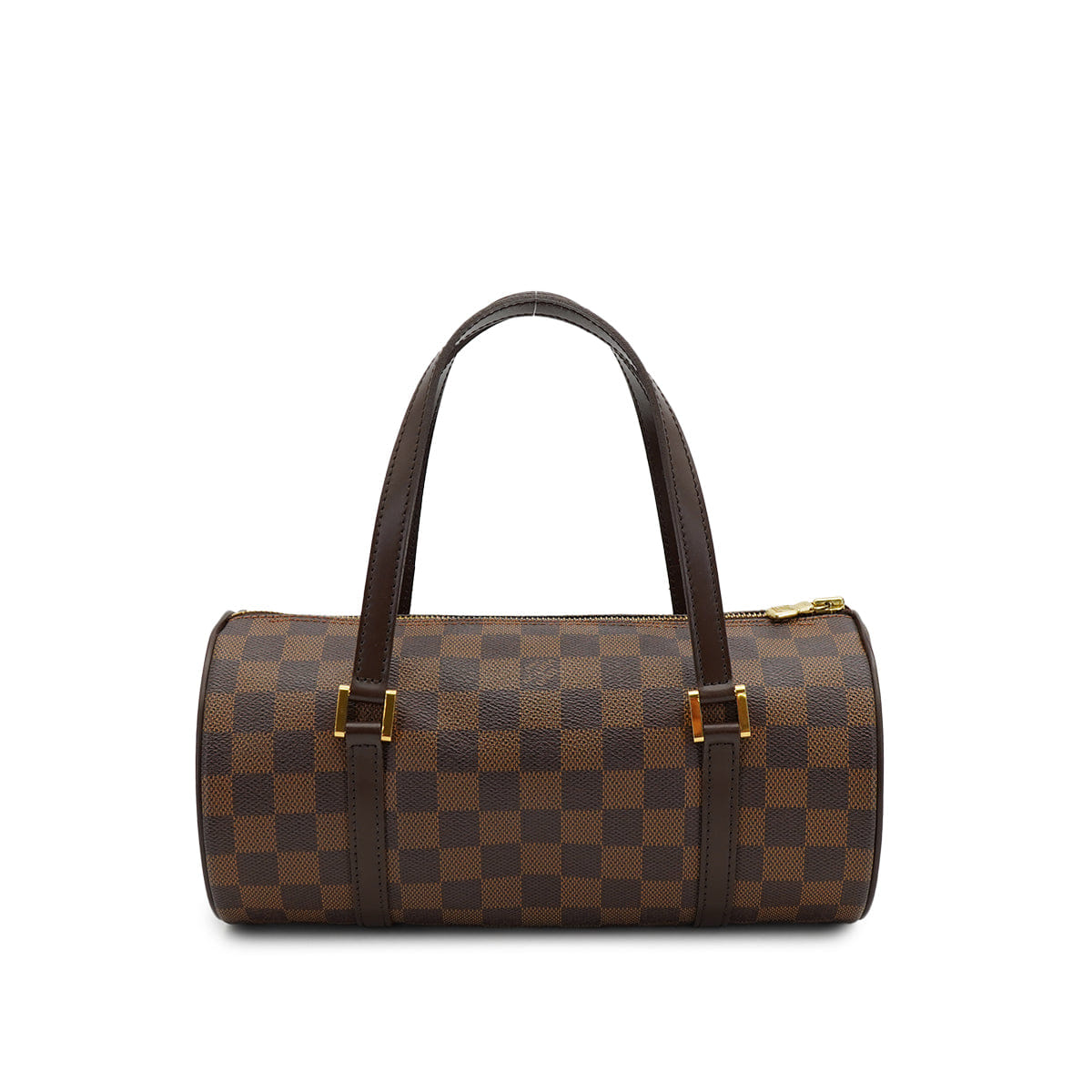 LOUIS VUITTON DAMIER PAPILLON PM HAND BAG EBENE N51304 90326757