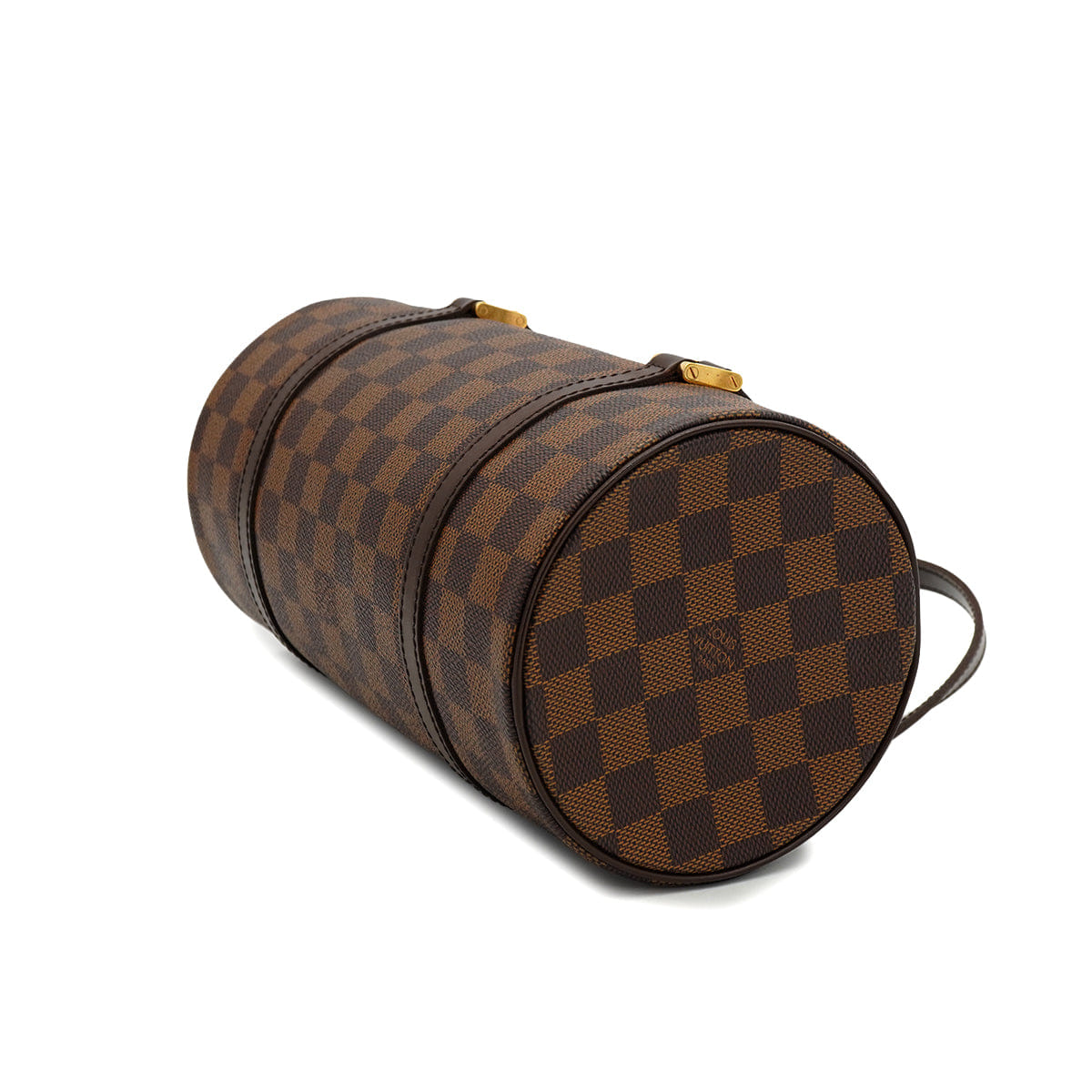 LOUIS VUITTON DAMIER PAPILLON PM HAND BAG EBENE N51304 90326757