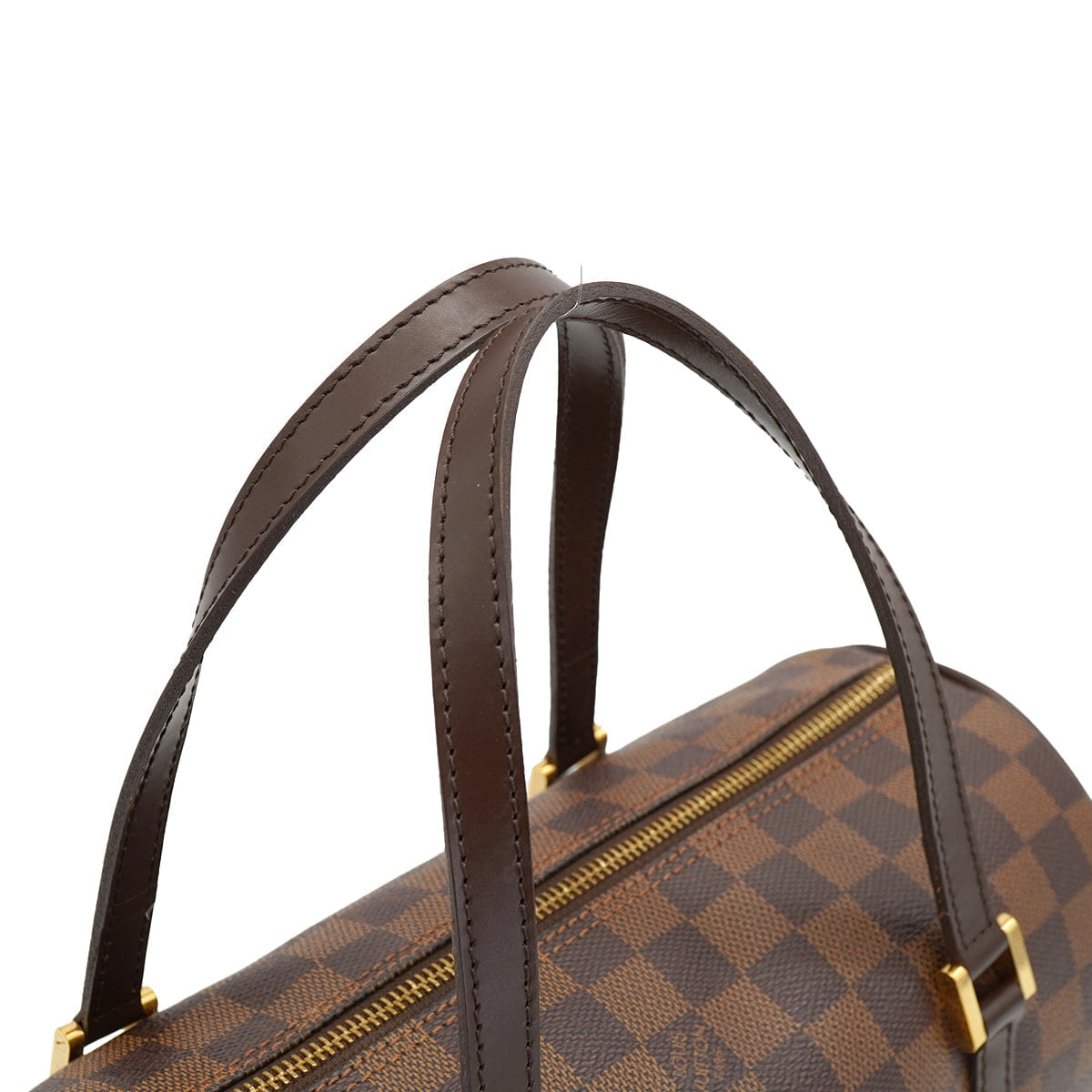 LOUIS VUITTON DAMIER PAPILLON PM HAND BAG EBENE N51304 90326757