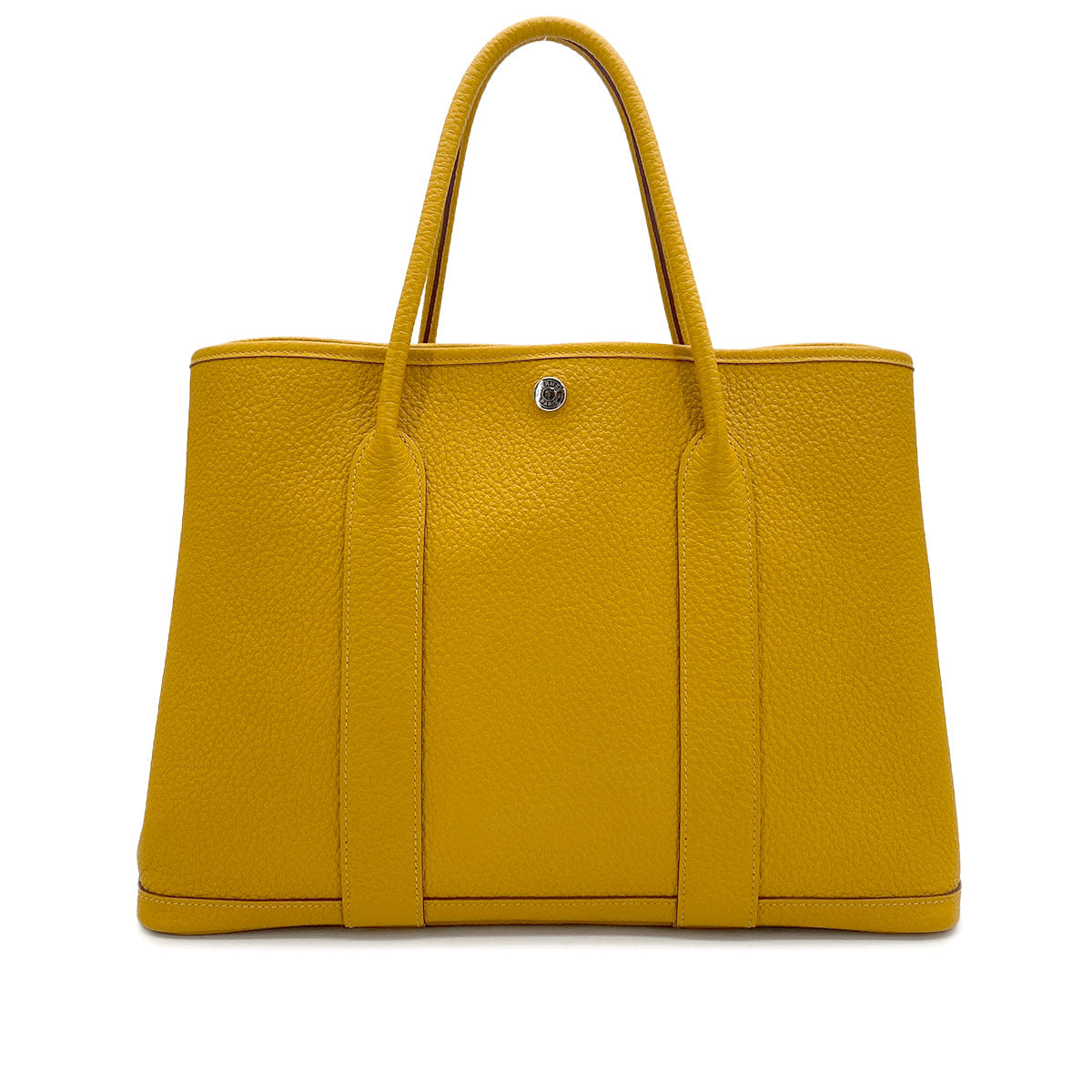 HERMES GARDEN PARTY 36 PM JAUNE AMBRE COUNTRY TOTE BAG 2018 C STAMP 90327066