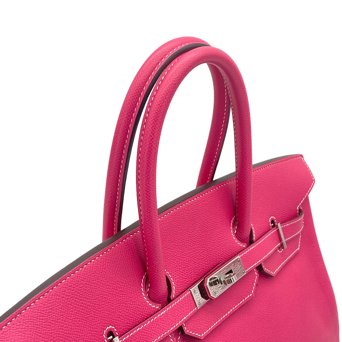 HERMES CANDY BIRKIN 35 ROSE TYRIEN RUBIS VEAU EPSOM HAND BAG 2011 SQUARE O PALLADIUM HARDWARE 90326207
