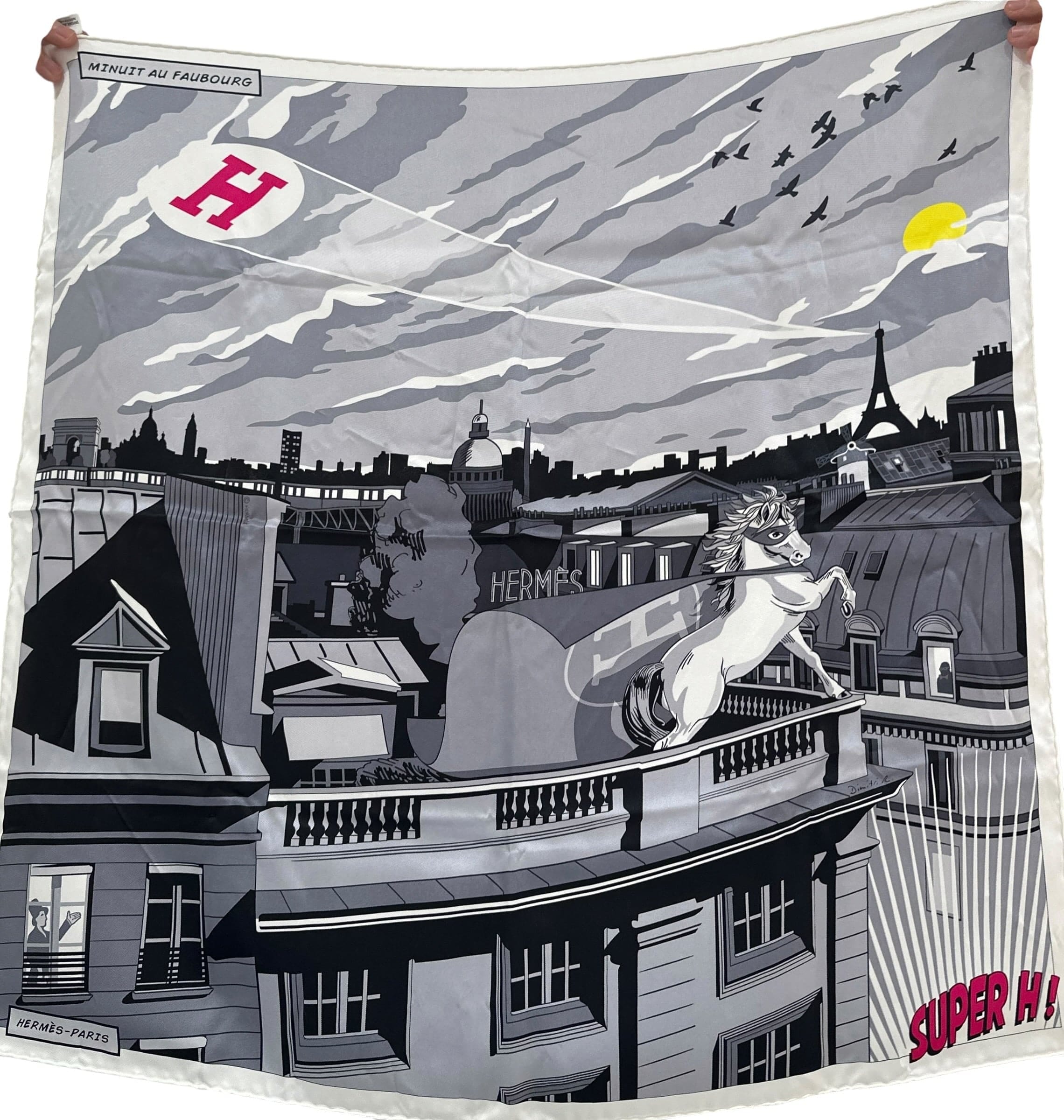 Hermes 70cm Silk Scarf