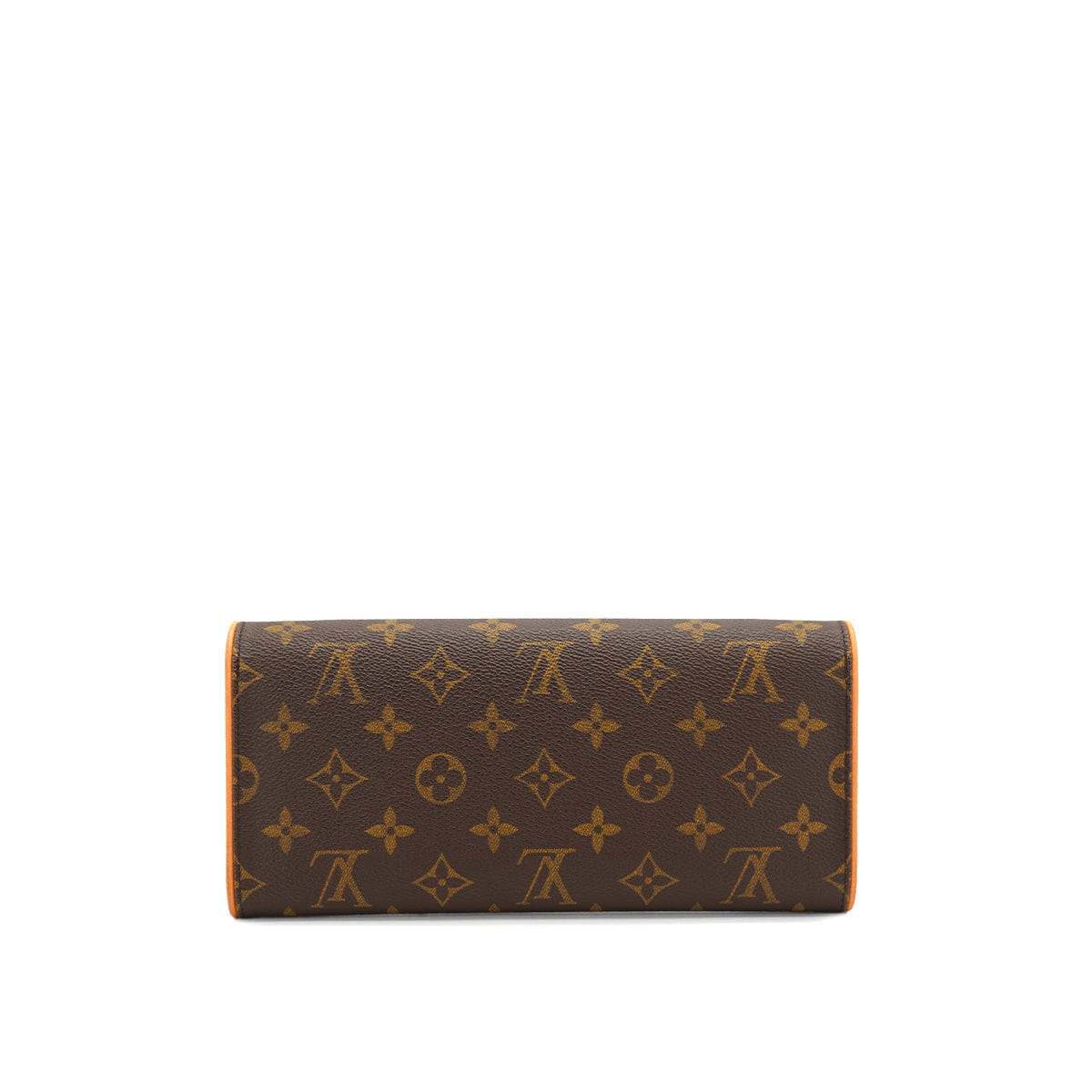 PURPOSE LOUIS VUITTON MONOGRAM POCHETTE TWIN GM SHOULDER BAG BROWN M51852 90328118