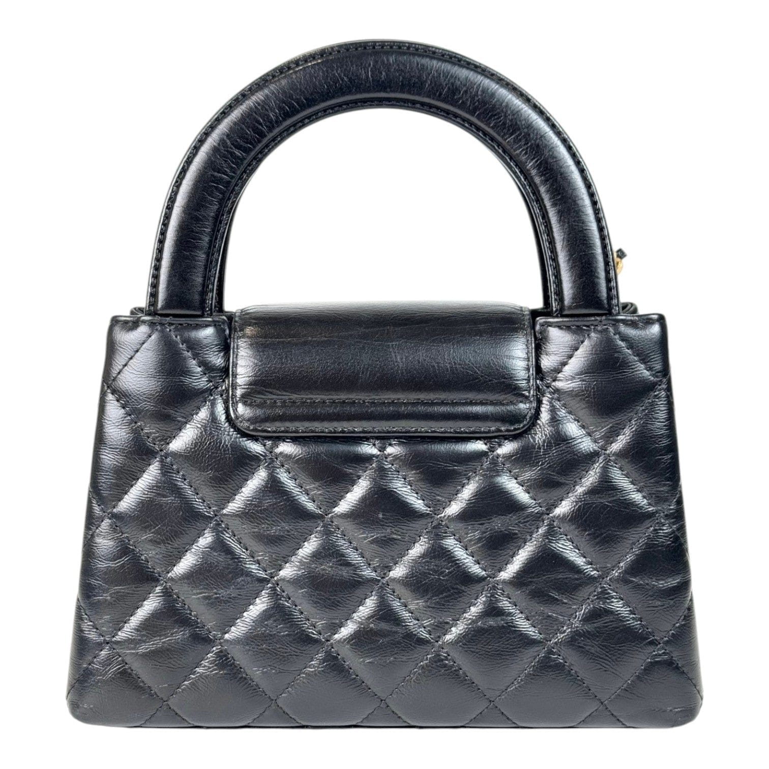 Chanel Black Mini Kelly Tote Bag with GHW