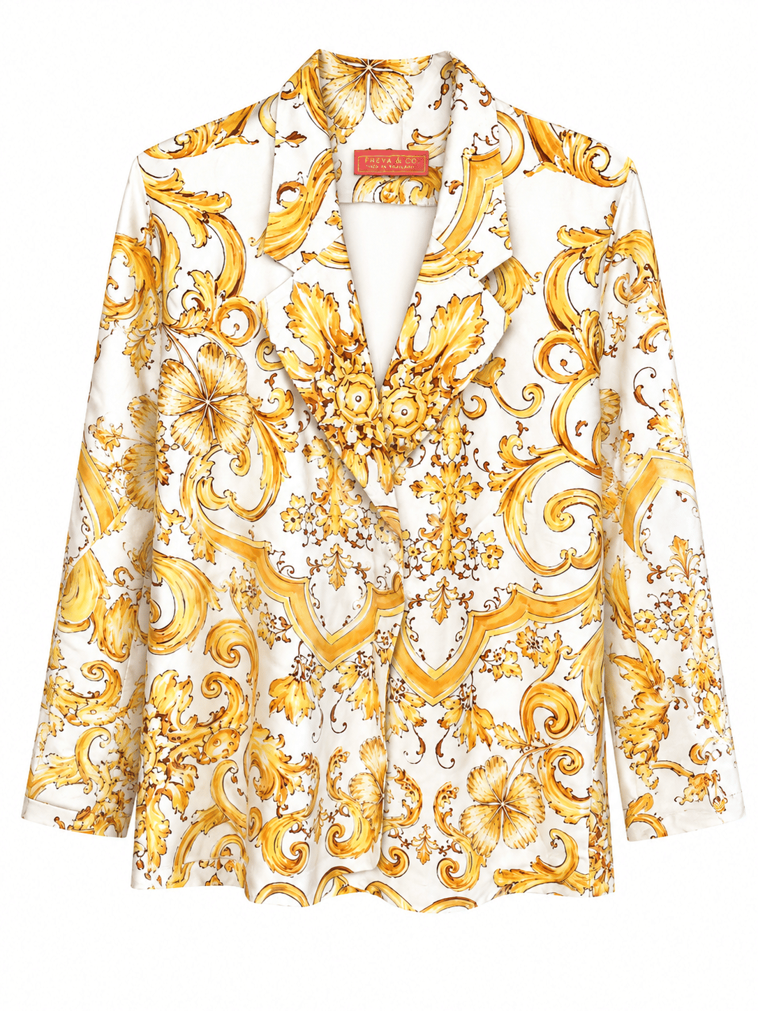 Maison Clad JACKET CLEA MOSAIC YELLOW MCL11762