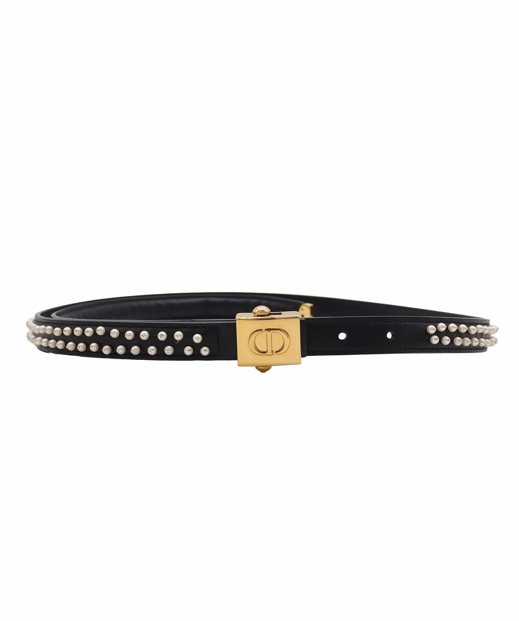 CHRISTIAN DIOR BELT BLACK ASC7314
