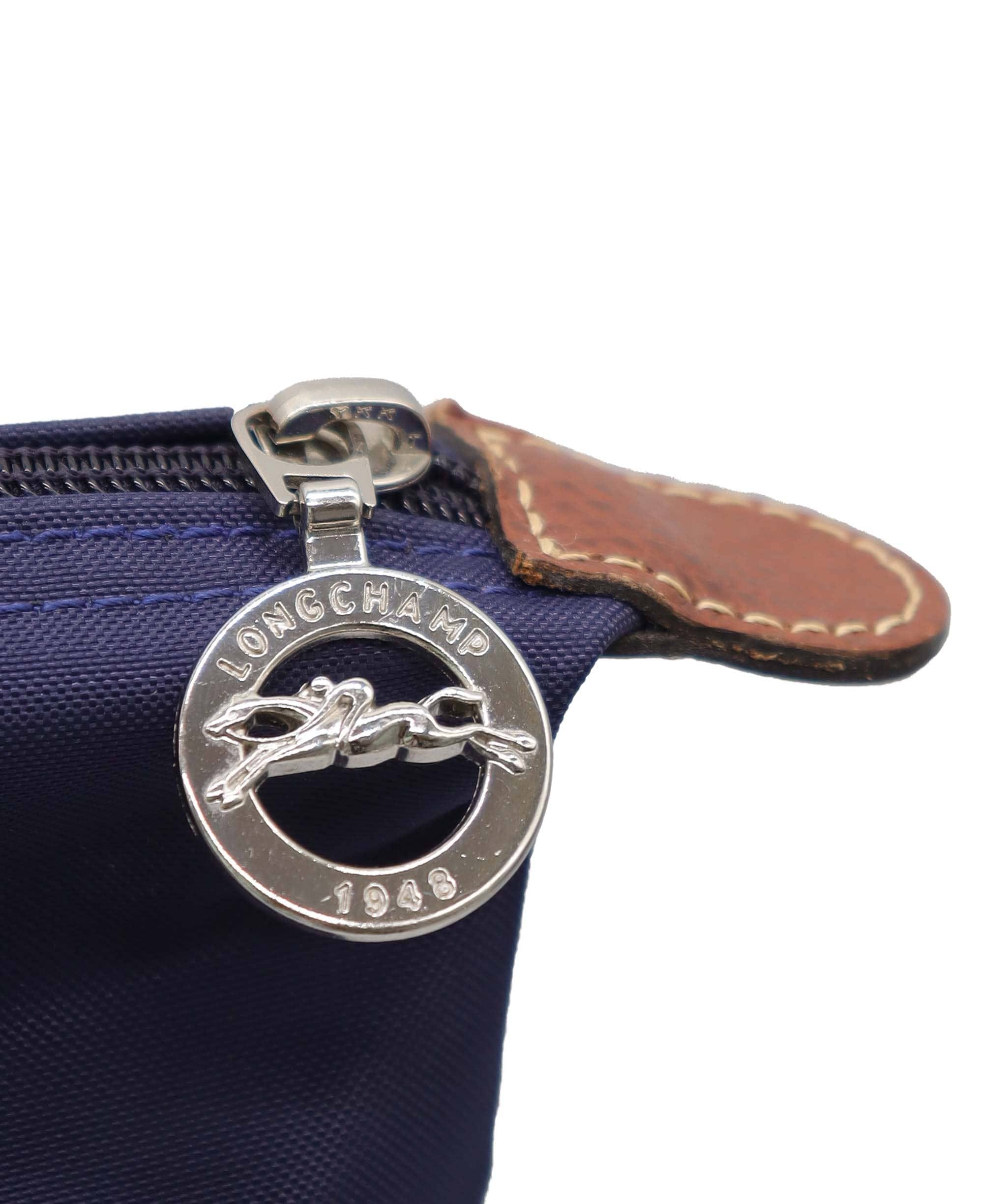 LUCKY LONGCHAMP LUCKY TOTE BAG NAVY BLUE ASC7281
