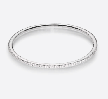 Messika Bucherer Bucherer One Size 18K White Gold Diamond Stretchy Bracelet ALTC0945