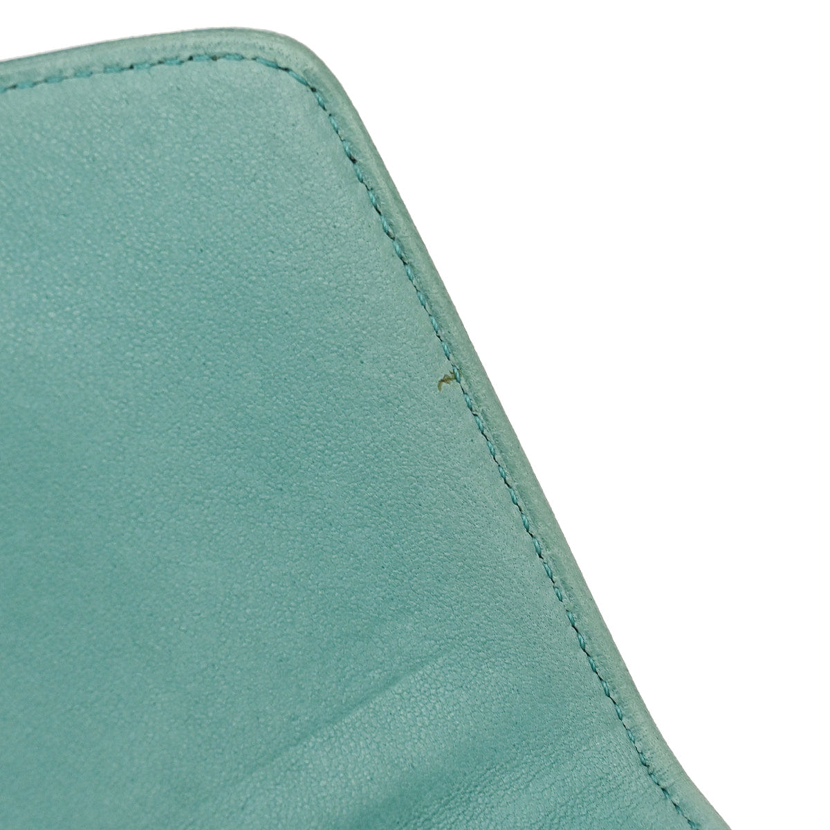 Chanel 1997-1999 Green Caviar Skin Wallet