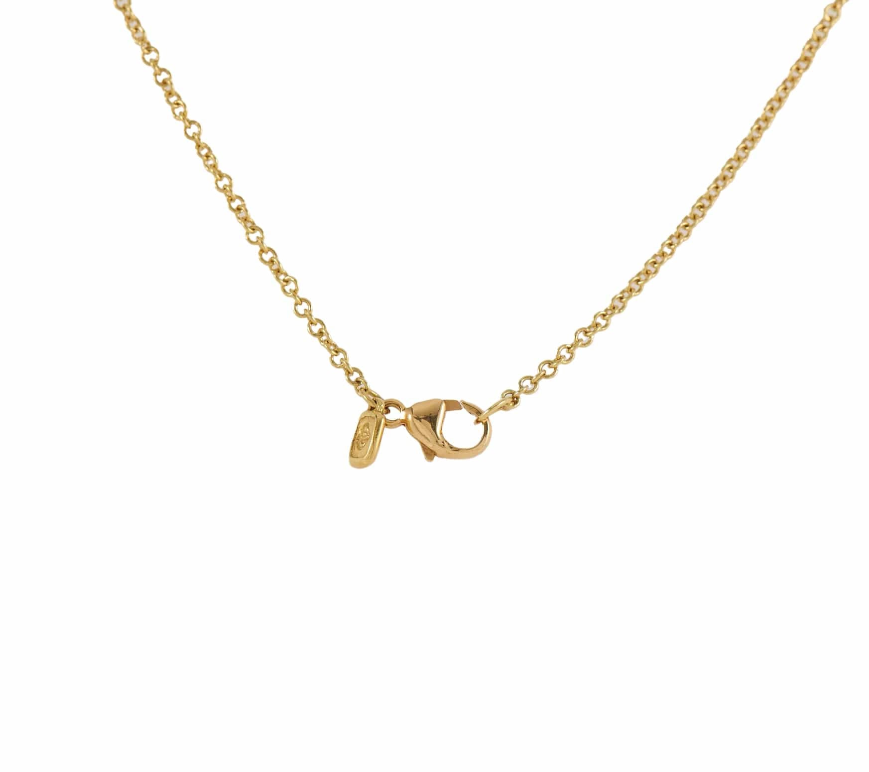 Doris Panos 1.00ctw Diamond Cross Pendant Necklace in 18K