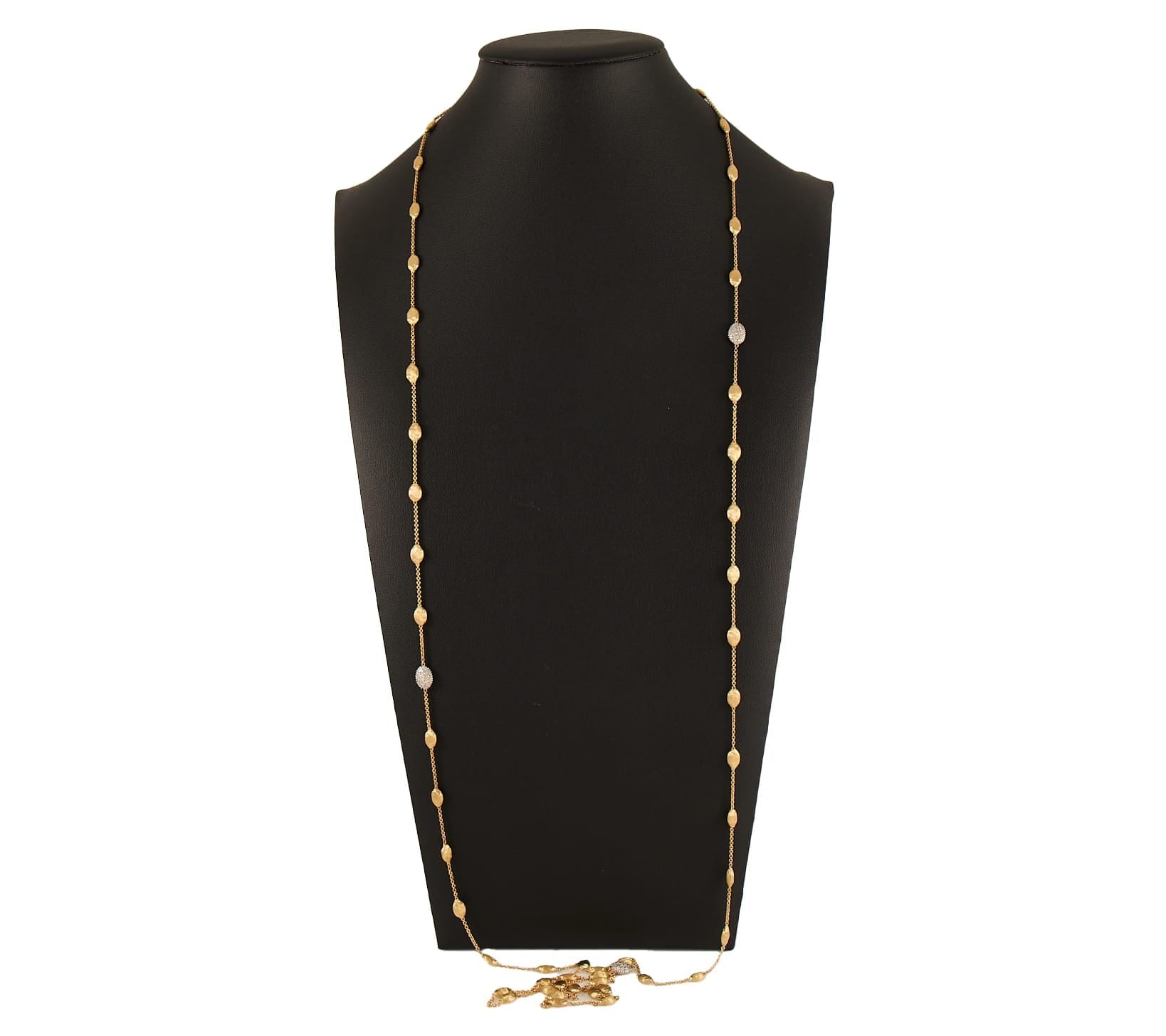 Marco Bicego Siviglia 0.51ctw Diamond Station Necklace in 18K