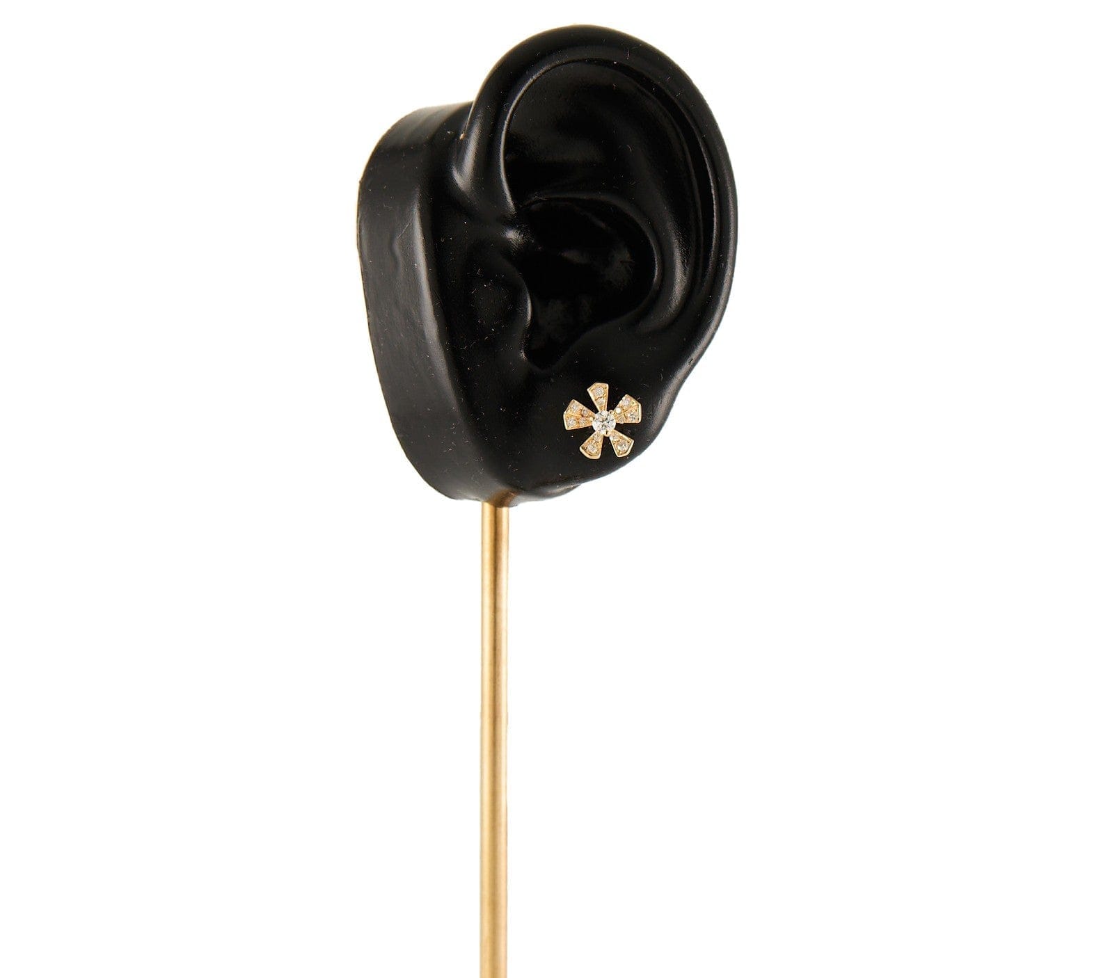 Mimi So 0.45ctw Diamond Wonderland Orchid Stud Earrings in 18K