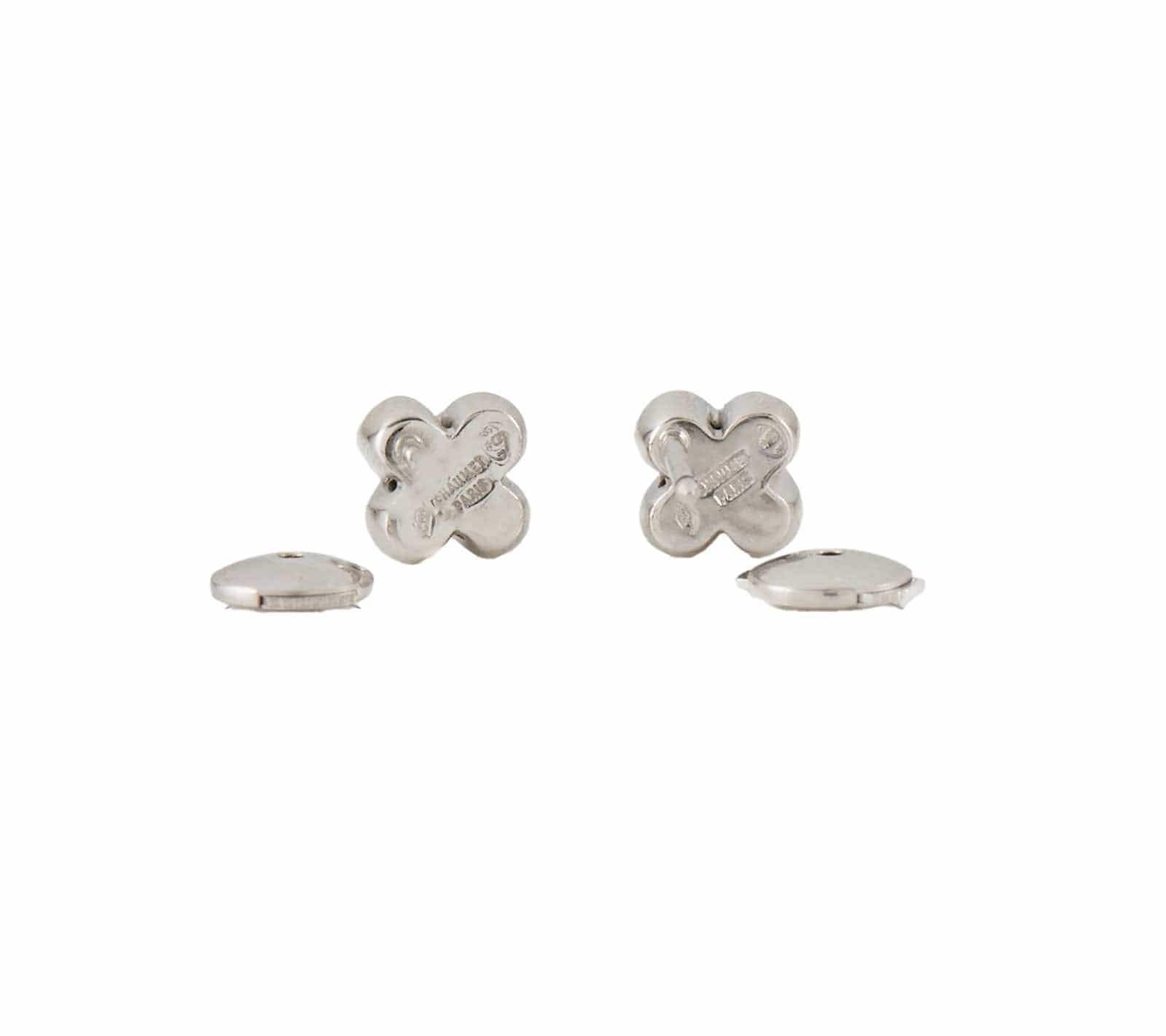 Chaumet 0.35ctw Diamond Lien X Stud Earrings in 18K
