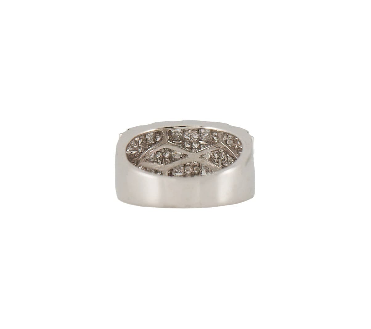 Bony Levy 3.00ctw Princess and Round Diamond Multi Row Band Ring in 18K