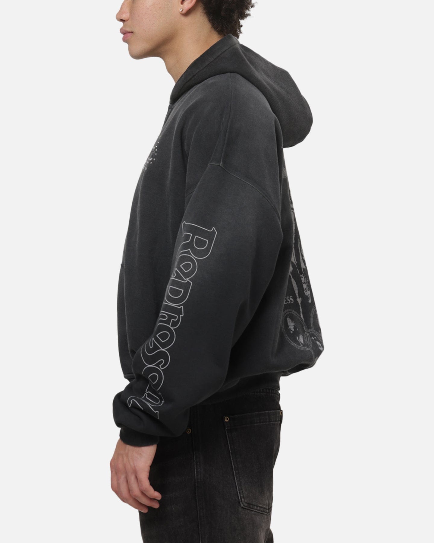 Represent Beach Boys Endless Summer Hoodie Stained Black