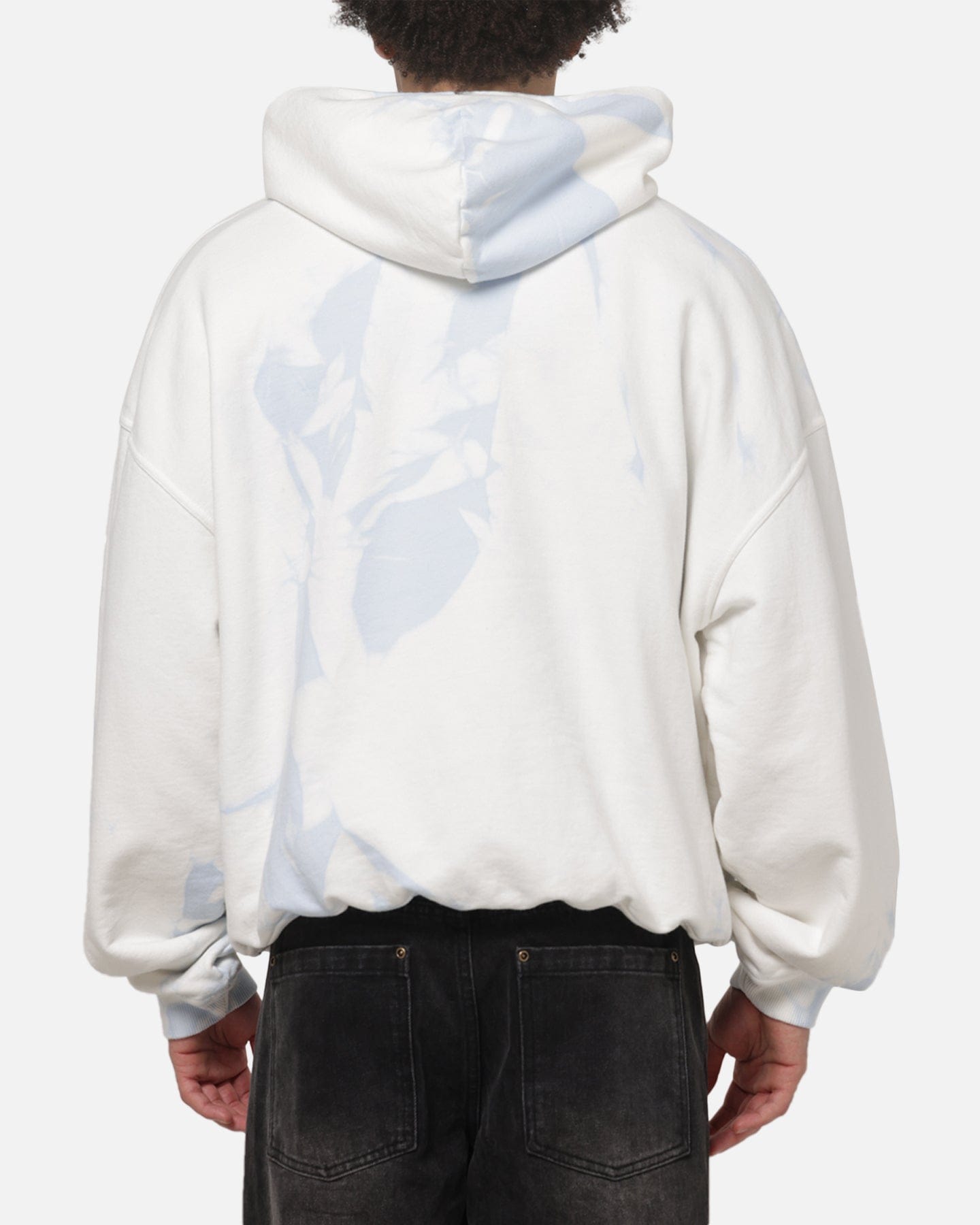Represent Beach Boys Script Hoodie Blue Tie Dye