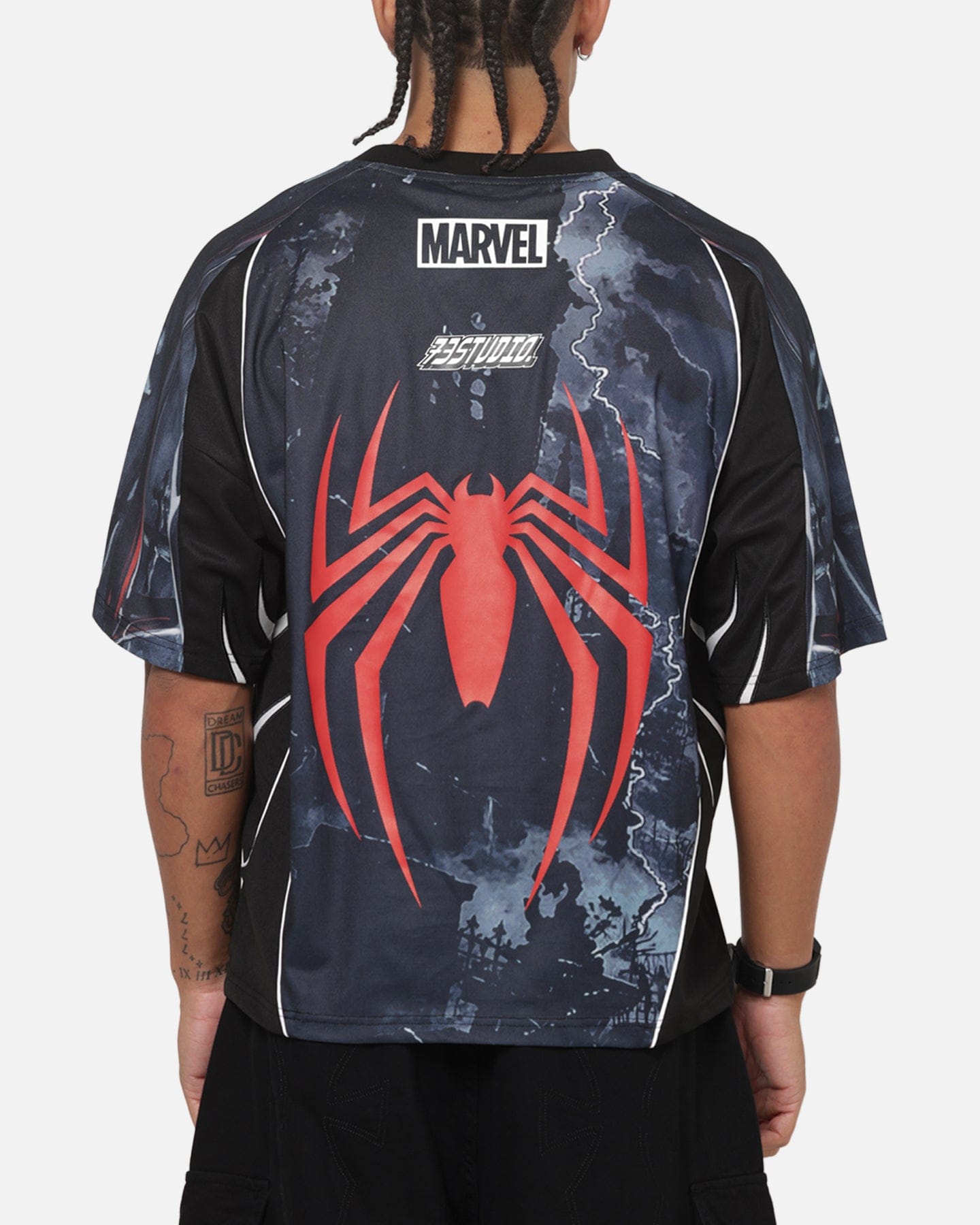 73Studio Marvel Spider-Man Superior Jersey Black
