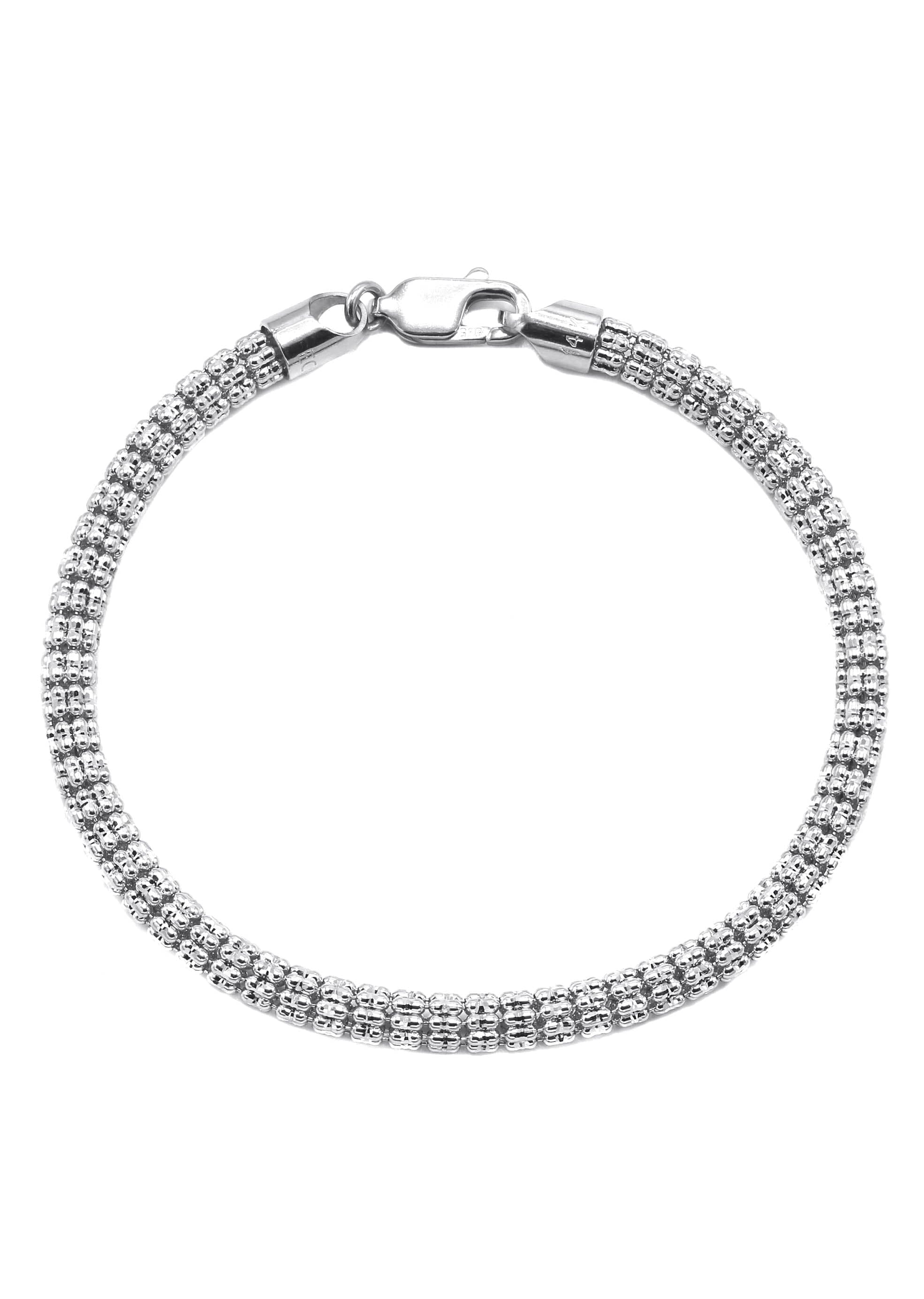 MANUFACTURER 2 14K White Gold Ice Bracelet