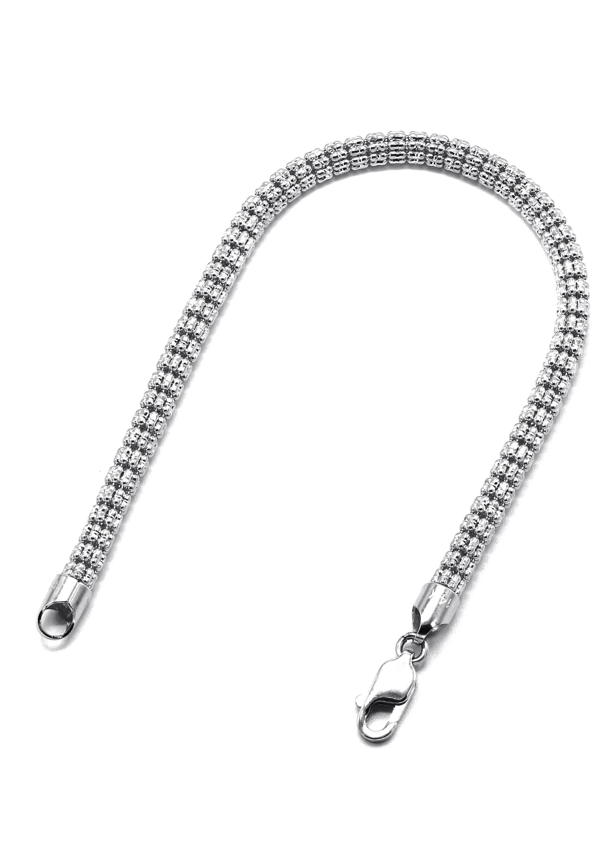 MANUFACTURER 2 14K White Gold Ice Bracelet