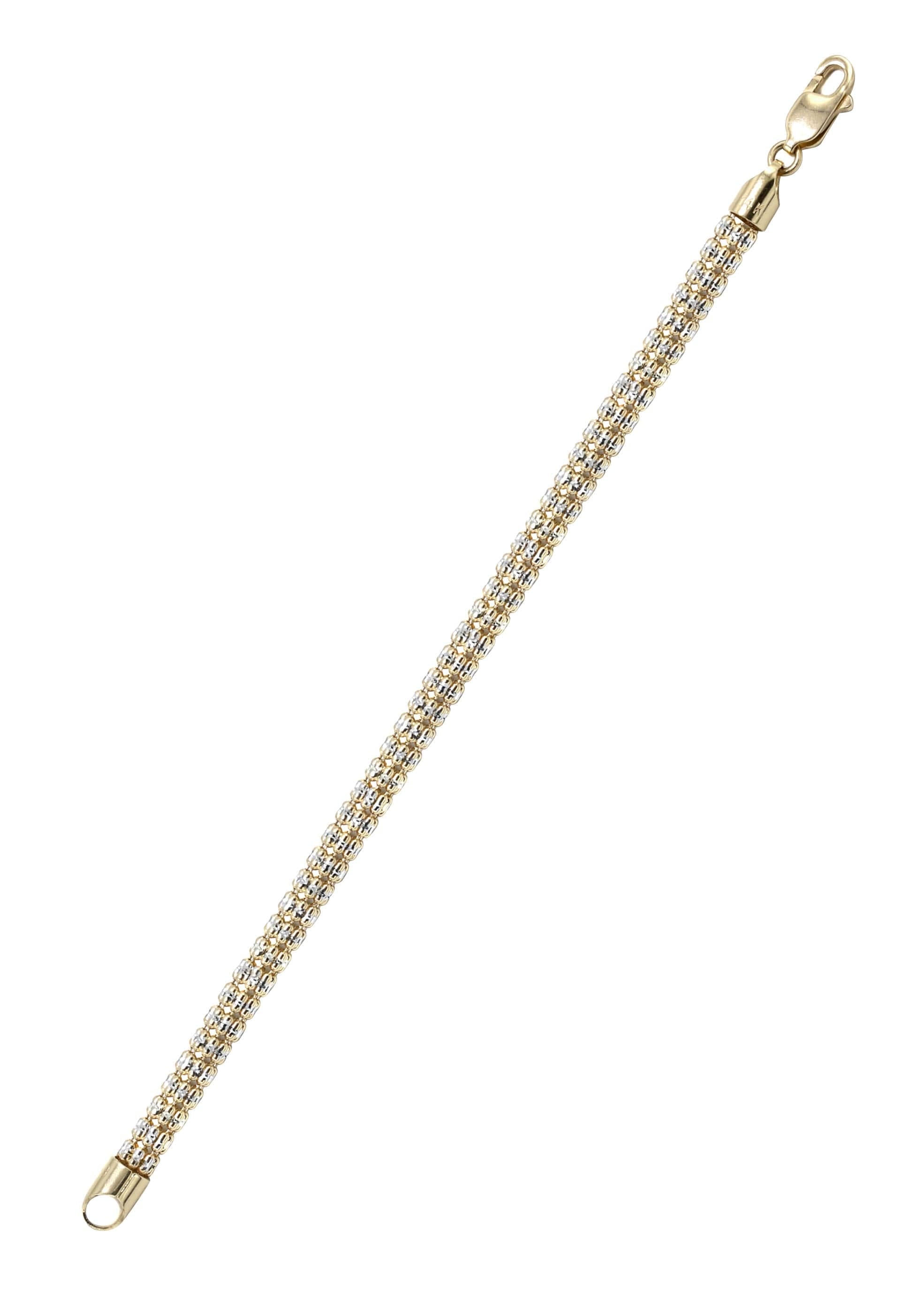 MANUFACTURER 1 10K Yellow Gold Ice Bracelet