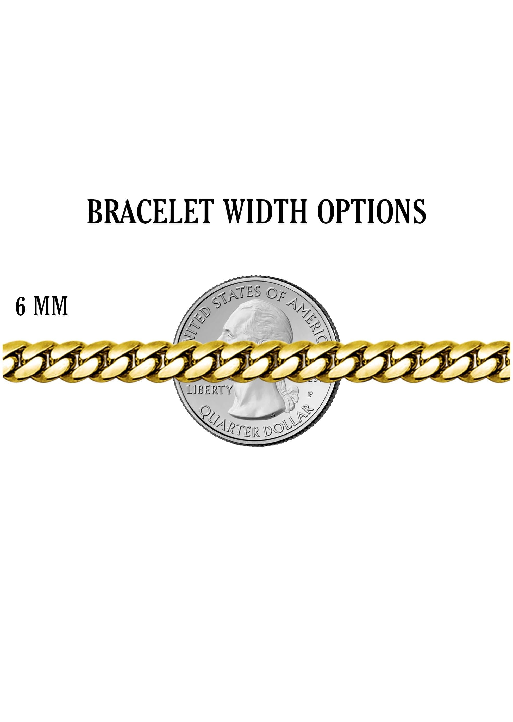 manufacturer 30 Gold Plated Mens Solid Rope Bracelet