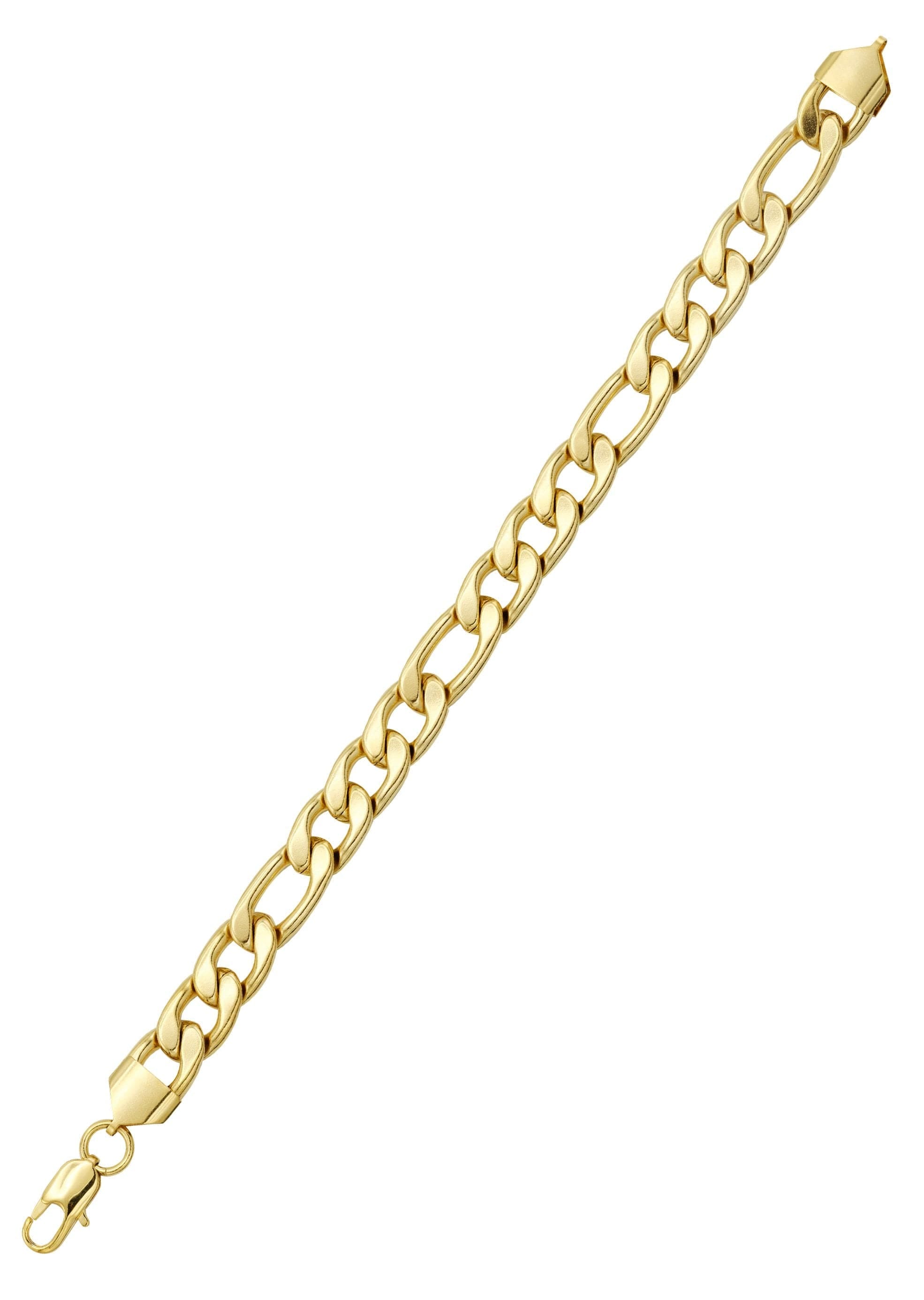 manufacturer 30 Gold Plated Figaro Bracelet