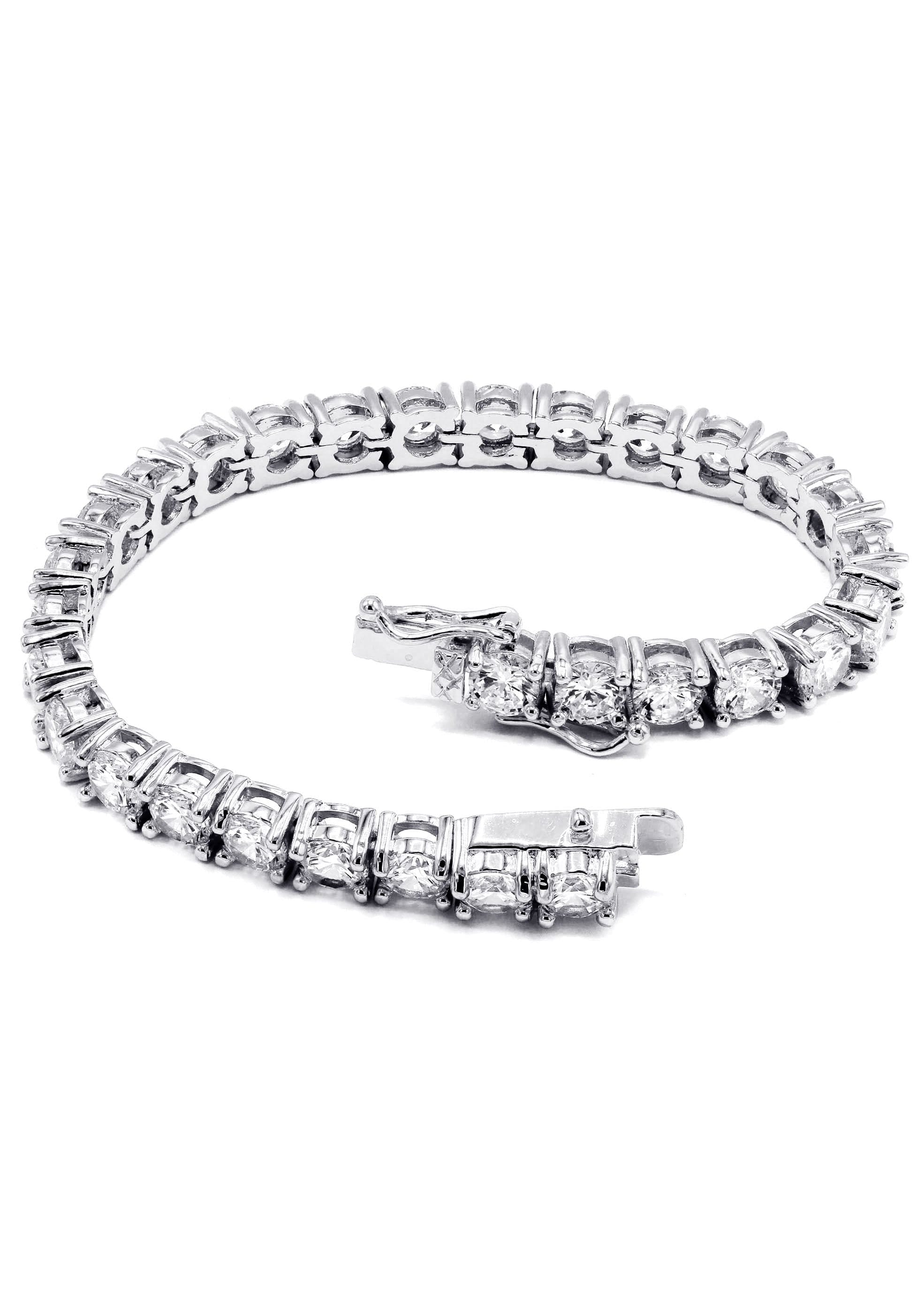 MANUFACTURER 12 Mens Diamond Tennis Bracelet