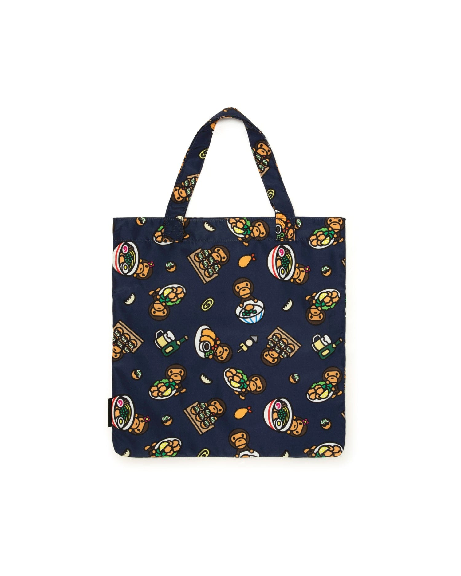 BABY MILO STORE Baby Milo print tote bag with plush keychain