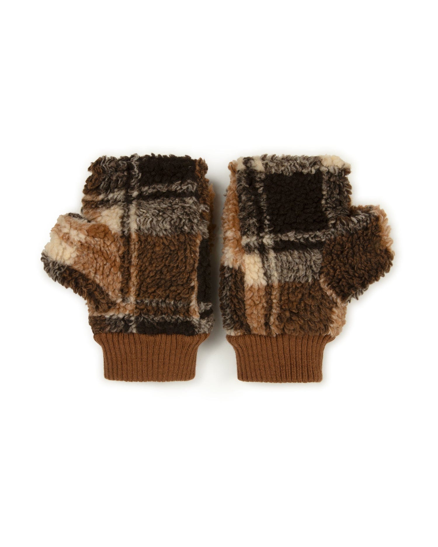 BABY MILO STORE Sherpa fur gloves