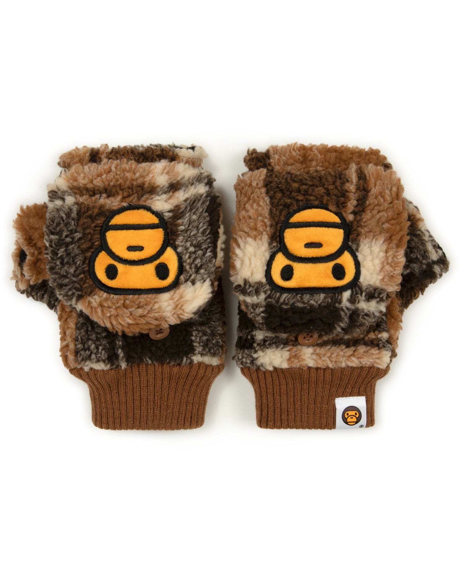 BABY MILO STORE Sherpa fur gloves