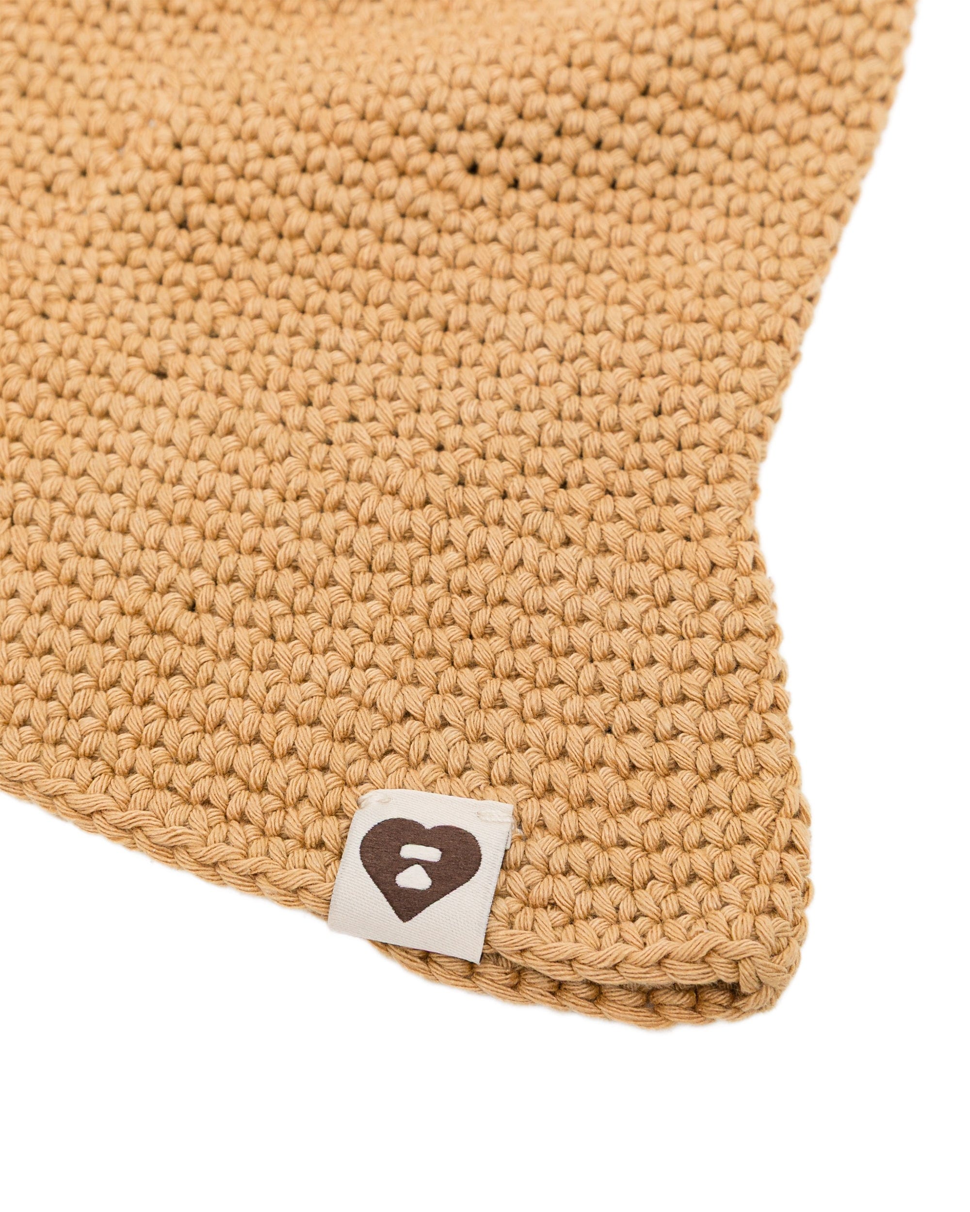 APEE Crochet logo bucket hat