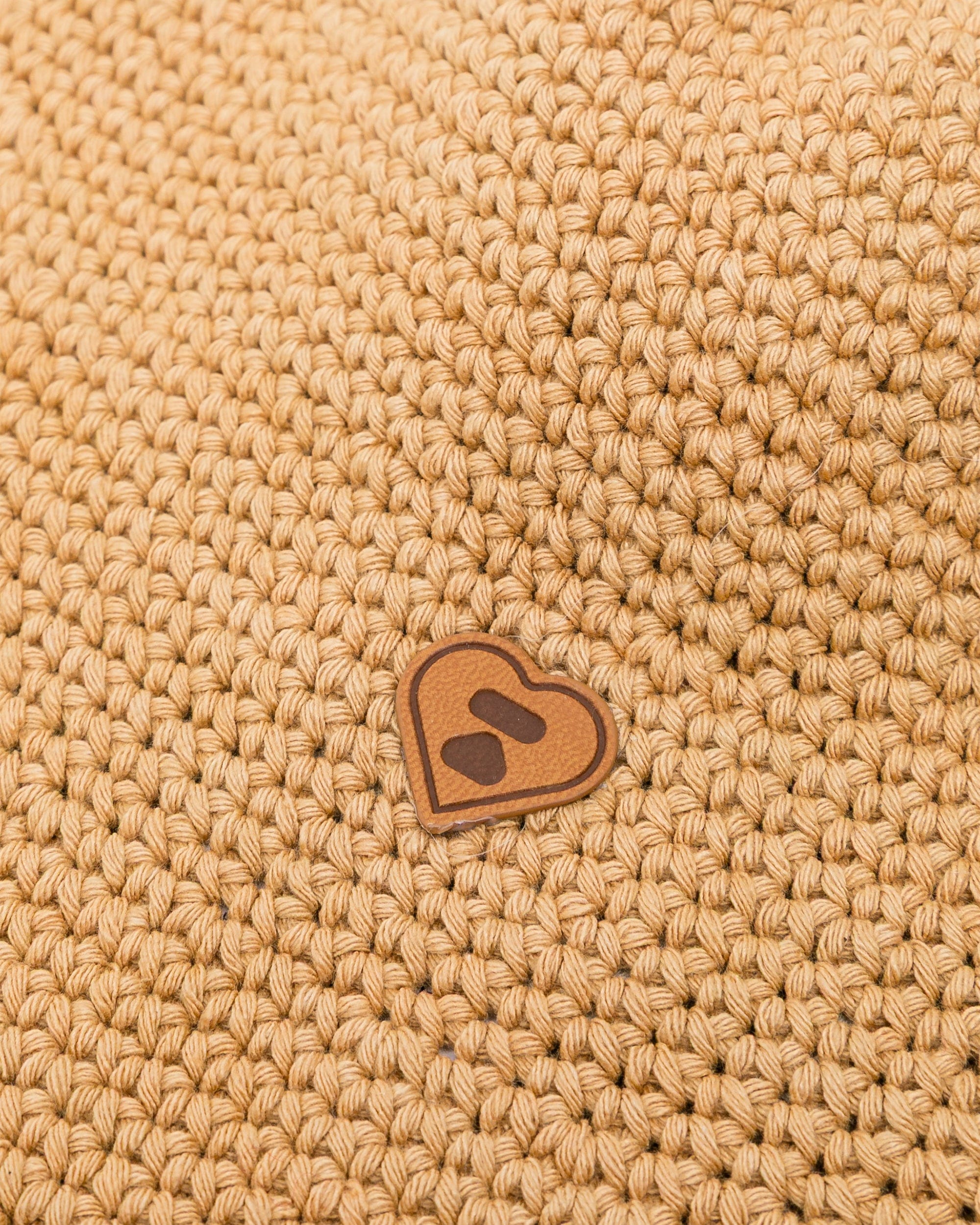 APEE Crochet logo bucket hat