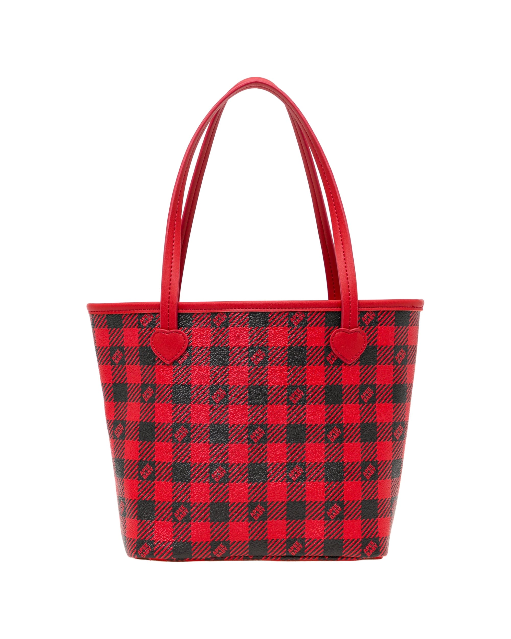 APEE Checkered tote bag