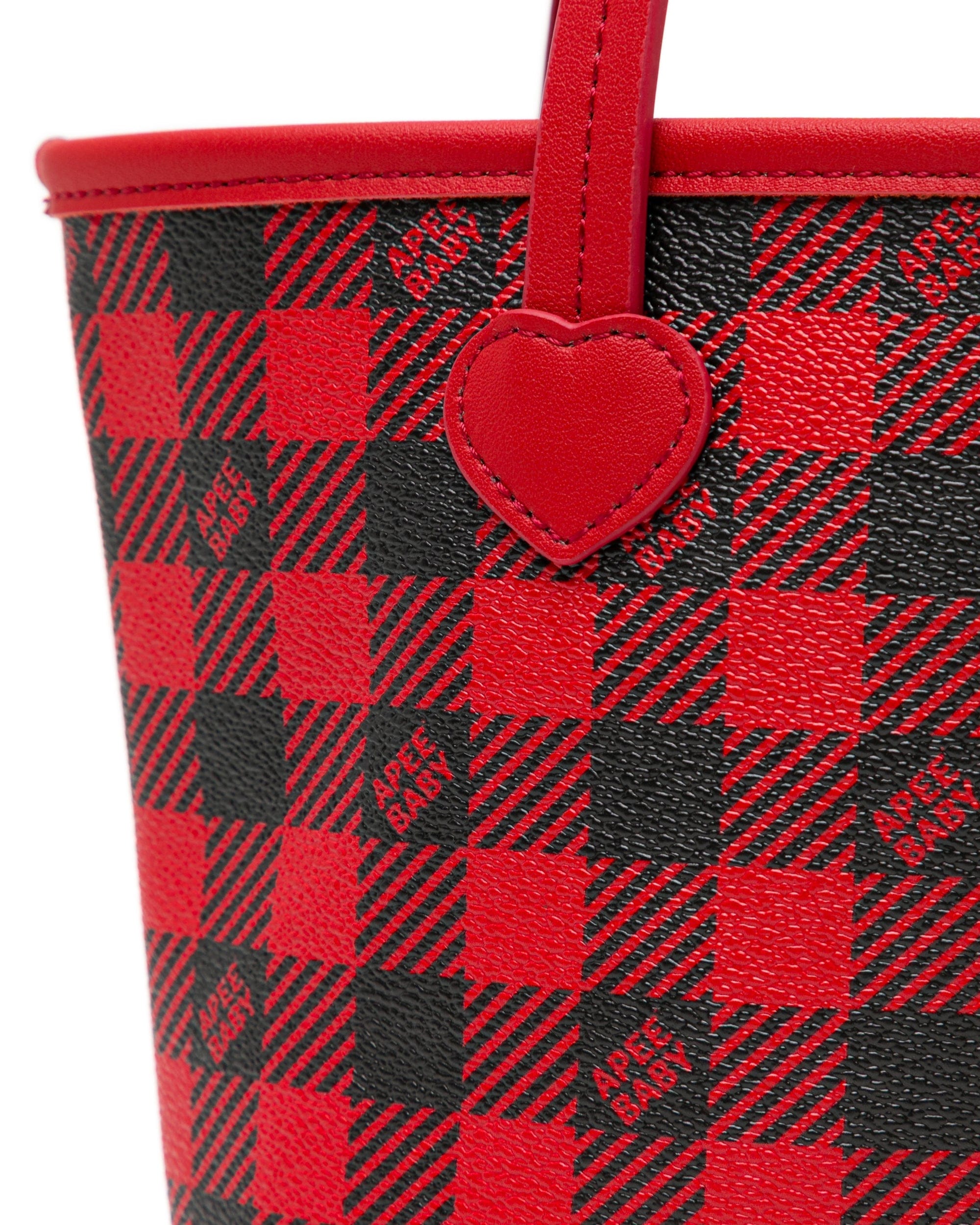 APEE Checkered tote bag