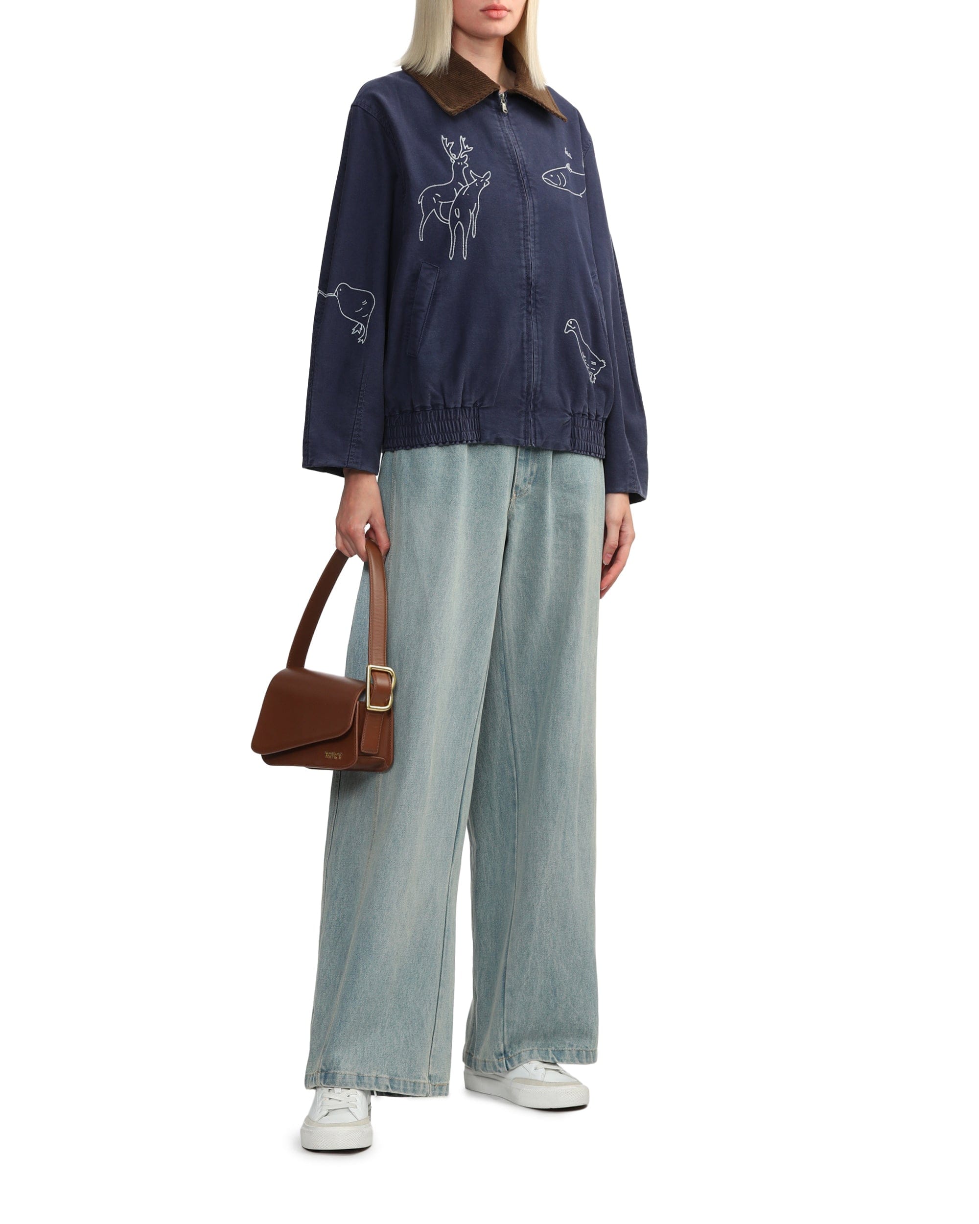 BAPY Asymmetric shoulder bag