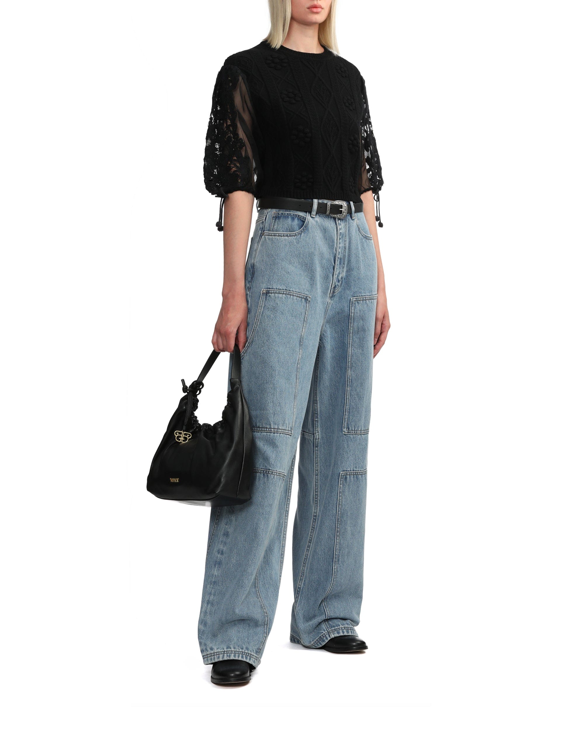 BAPY Slouchy shoulder bag