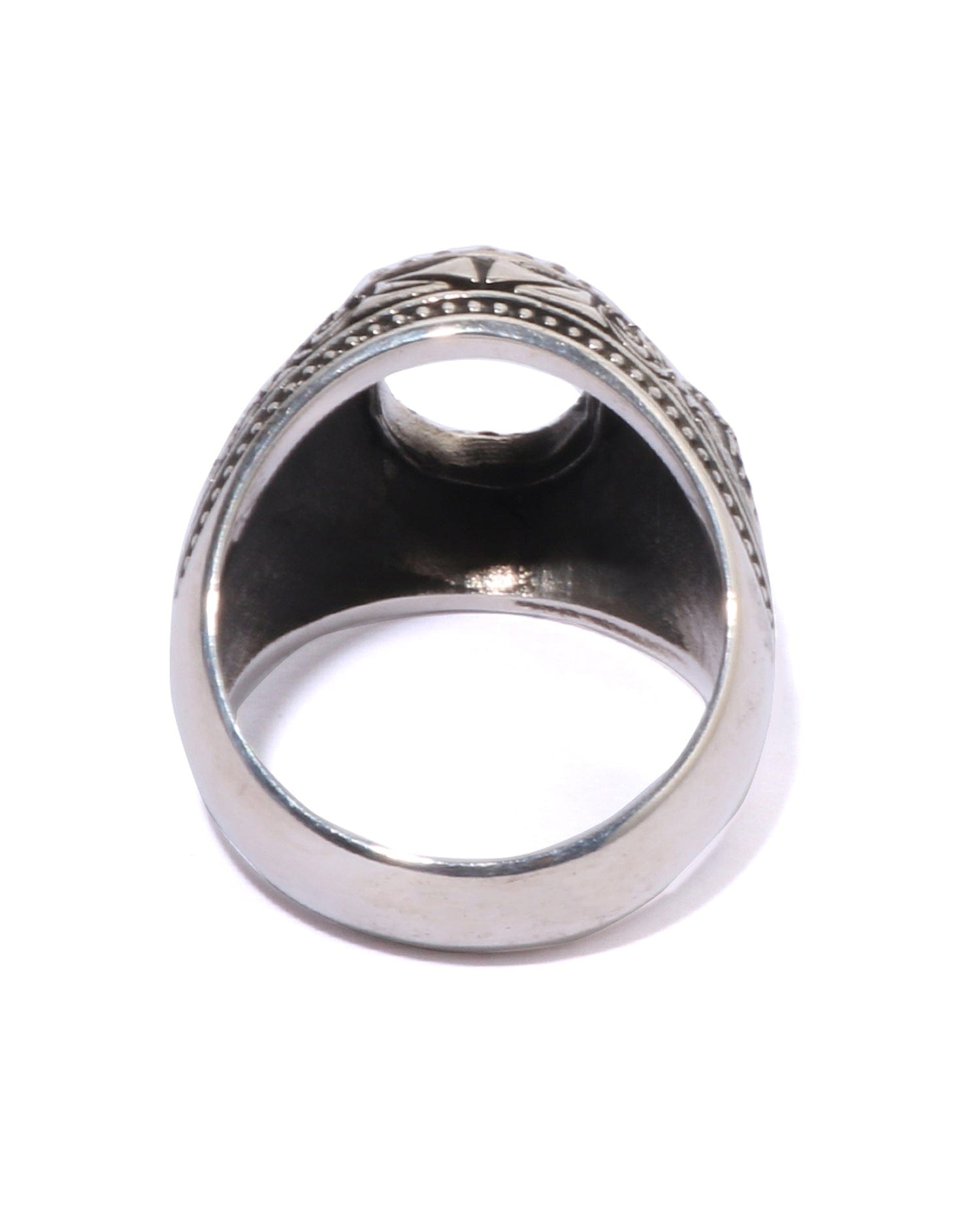BAPE Black Void Madface Ring with Stones