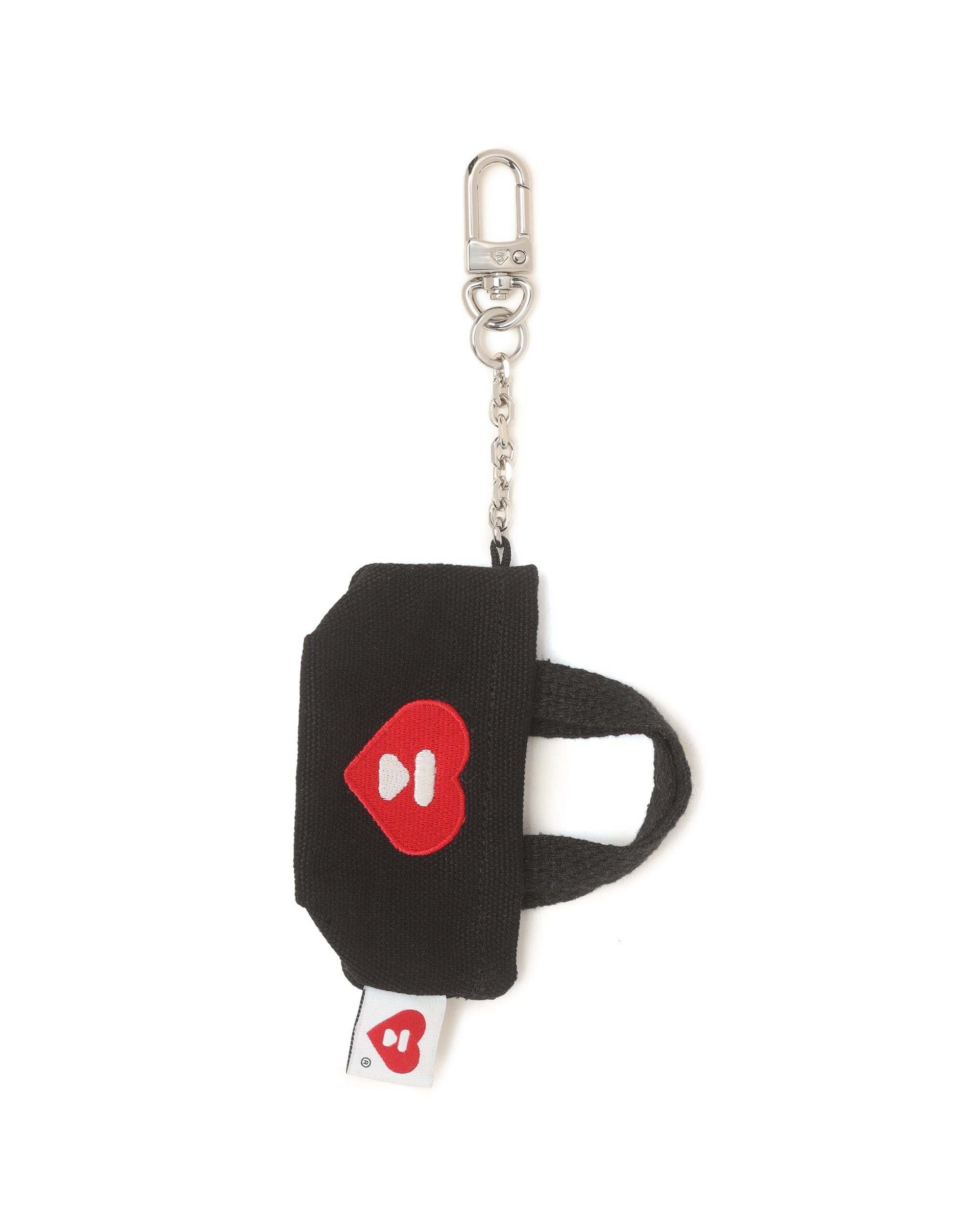 APEE Heart moonface tote keychain